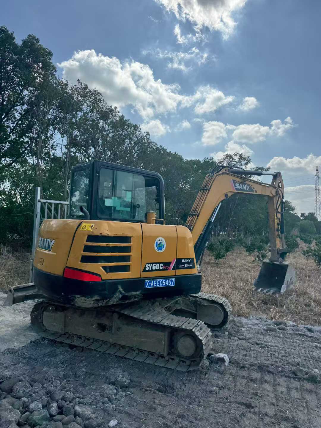 Used Sany SY55 Excavator 2022 Model