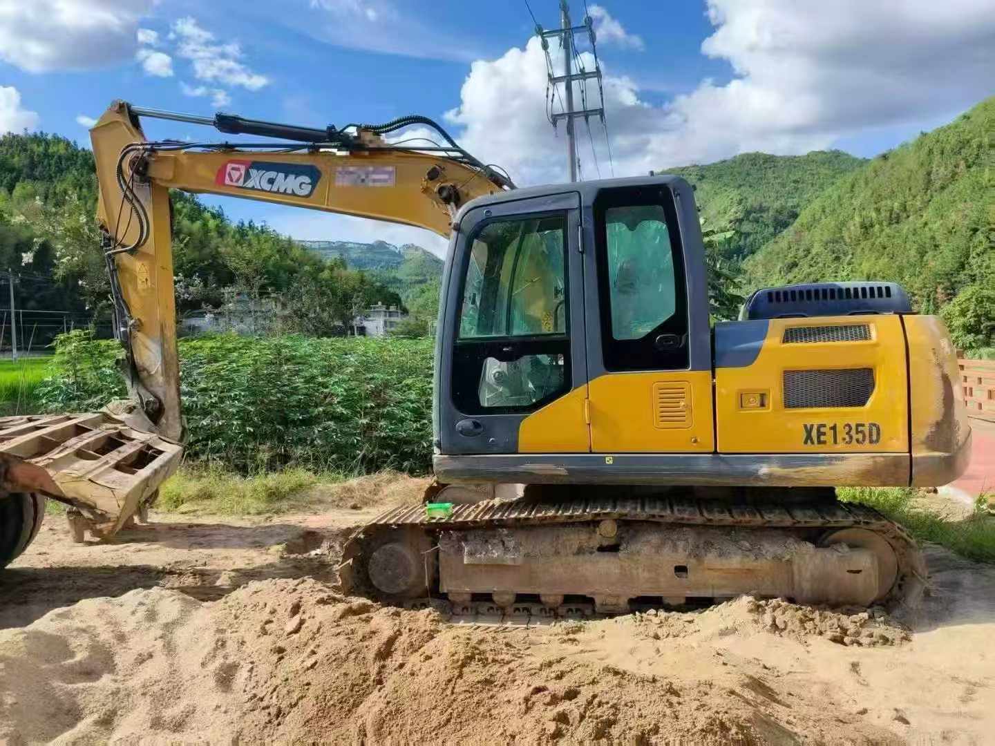 Used XCMG XE135GA Excavator 2021 Model