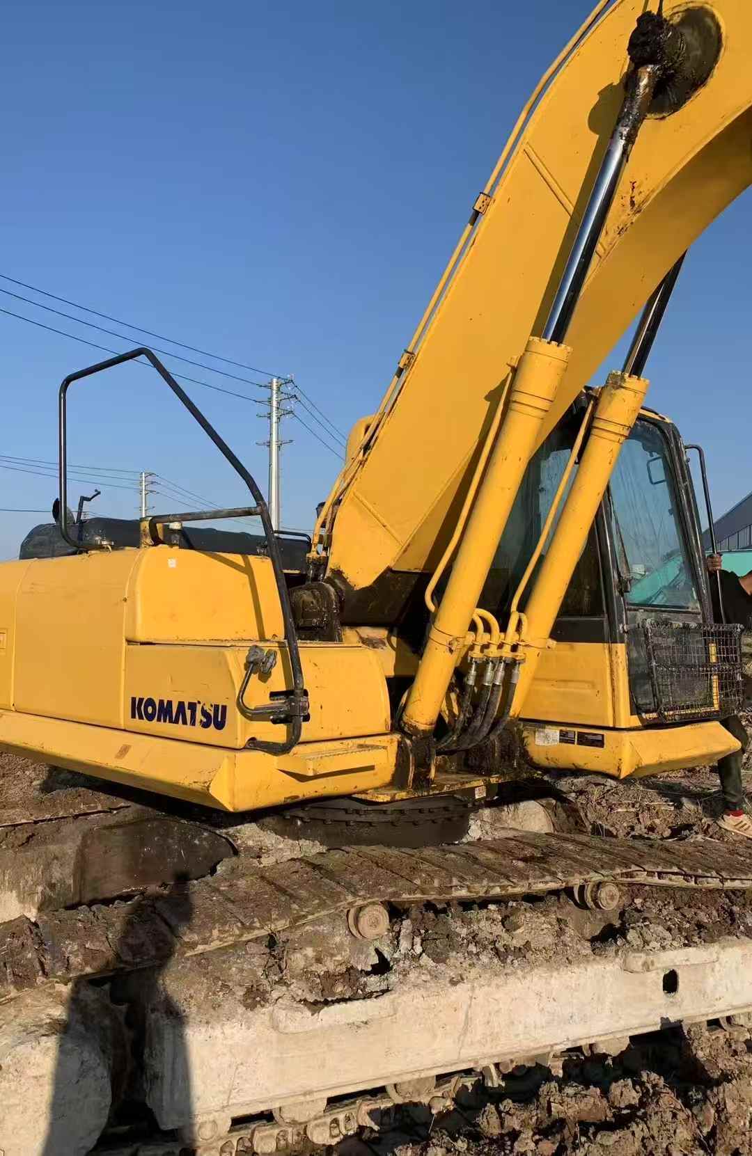Used Komatsu PC210 Excavator 2018 Model / 9