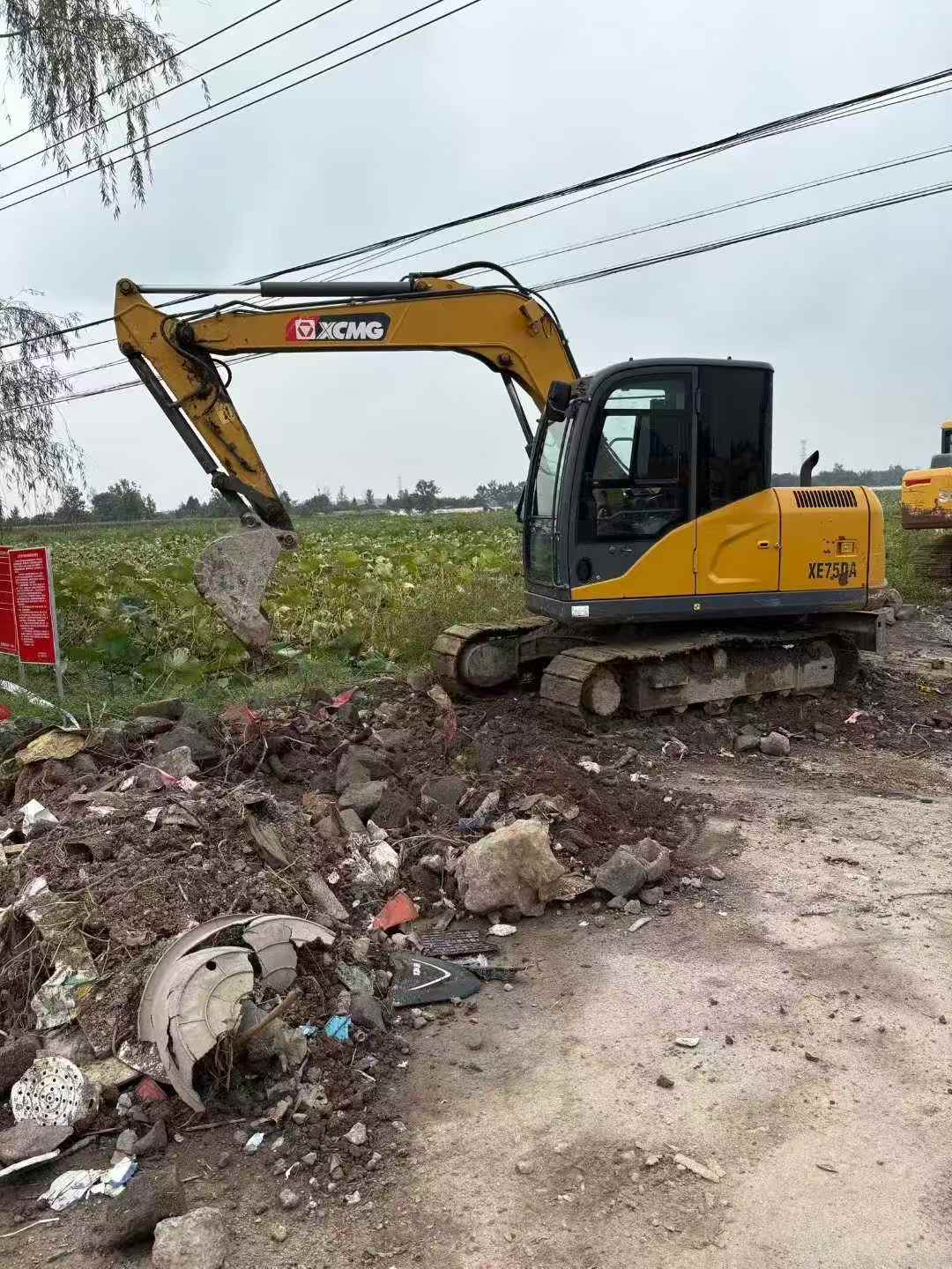 Used XCMG XE80 Excavator 2021 Model / 2