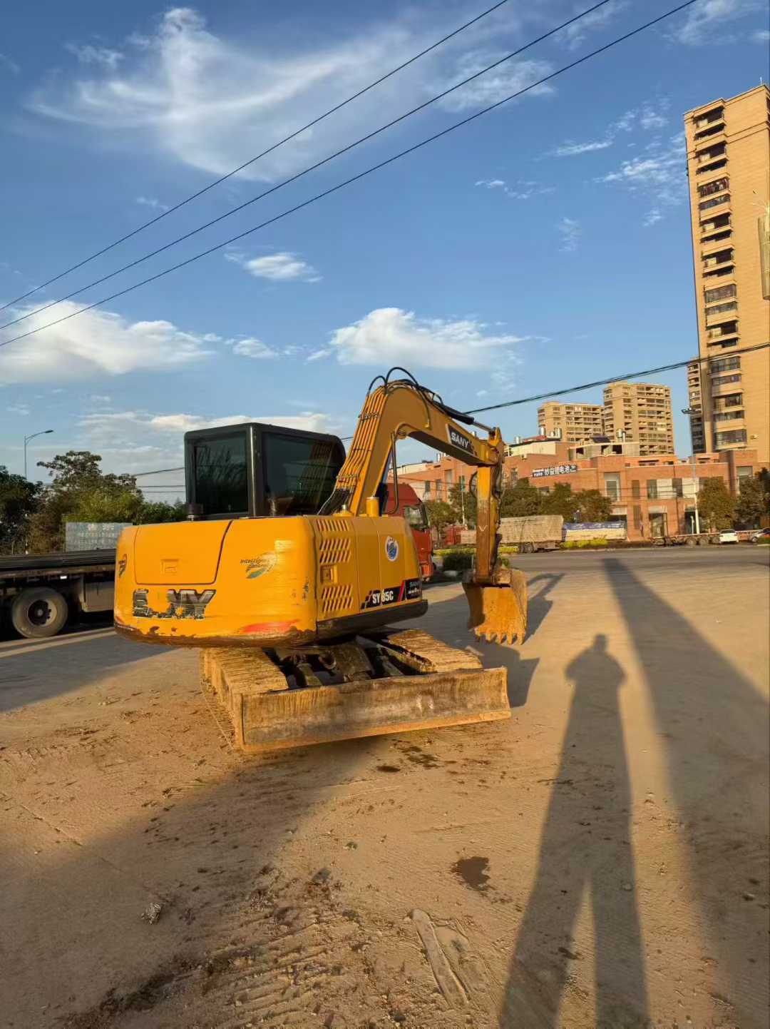 Used Sany SY65W Excavator 2016 Model