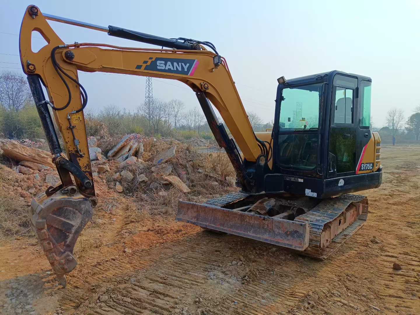 Used Sany SY55 Excavator 2020 Model