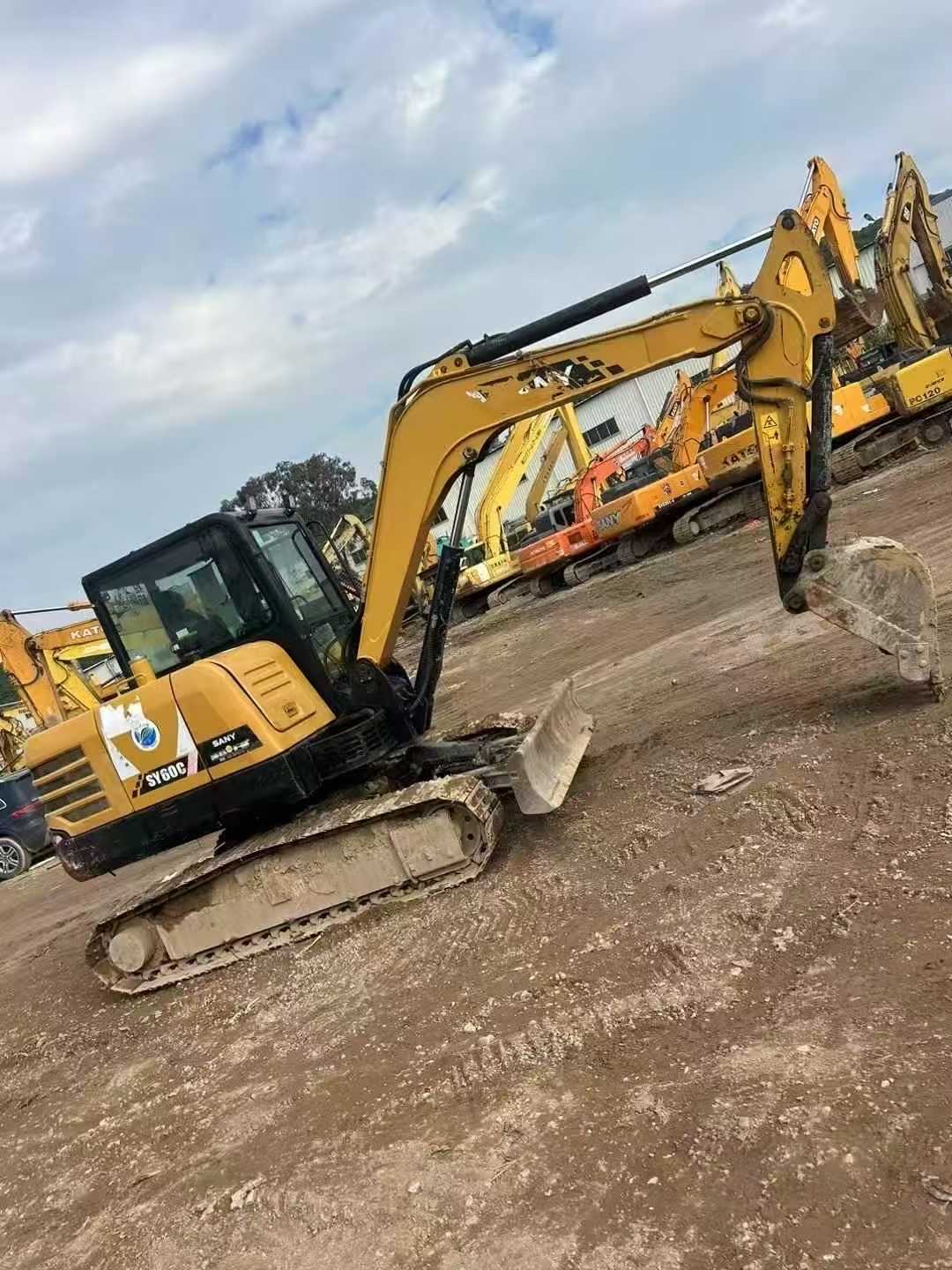 Buy Sany SY60 Used Excavator / 2 Used Sany SY60 Excavator 2019 Model / 2