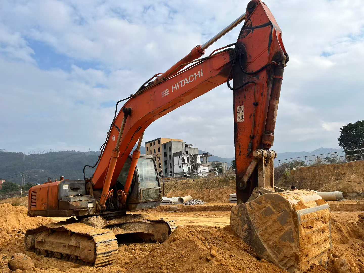 Купить Подержанный Экскаватор Hitachi EX350H-5 / 7