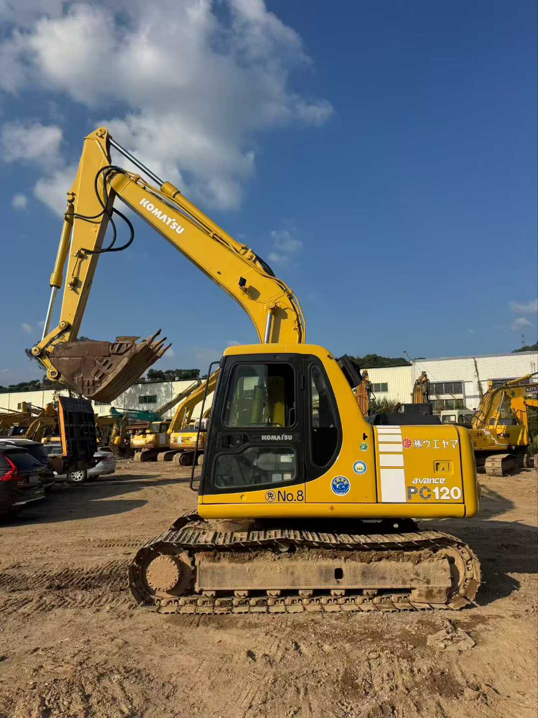 Used Komatsu PC120-6 Excavator 2016 Model / 3