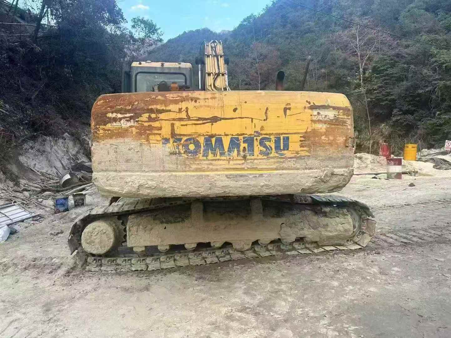 Used Komatsu PW220-7 Excavator 2016 Model