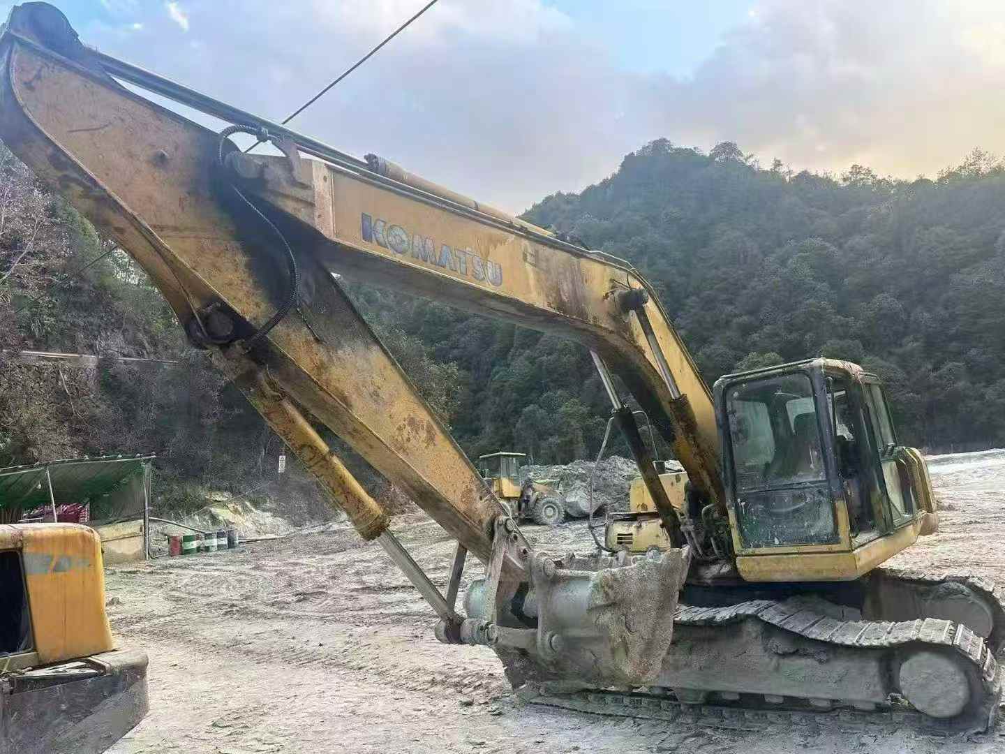 Used Komatsu PW220-7 Excavator 2016 Model / 5