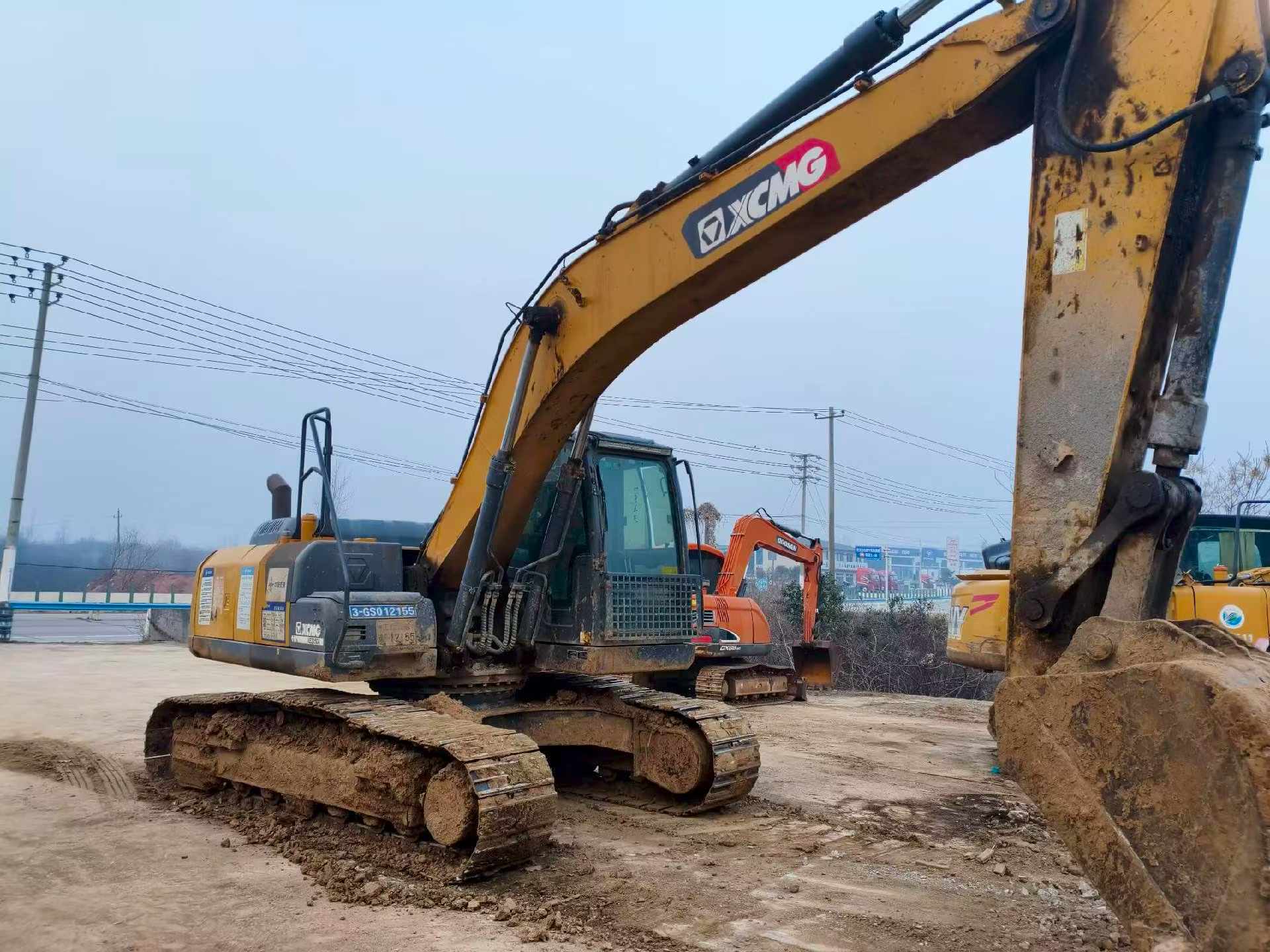 Used XCMG XE205DA Excavator 2021 Model