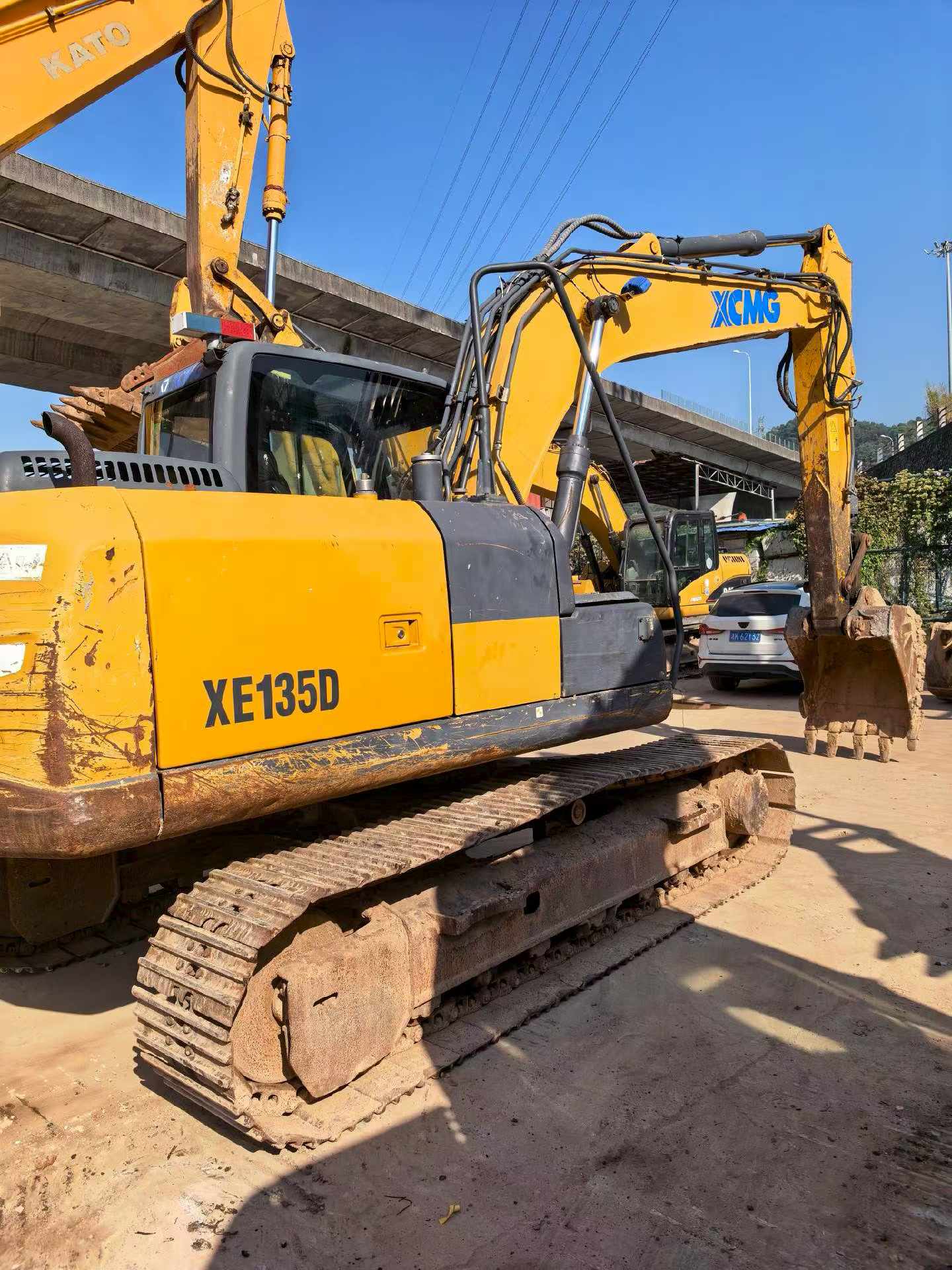 Used XCMG XE135D Excavator 2017 Model