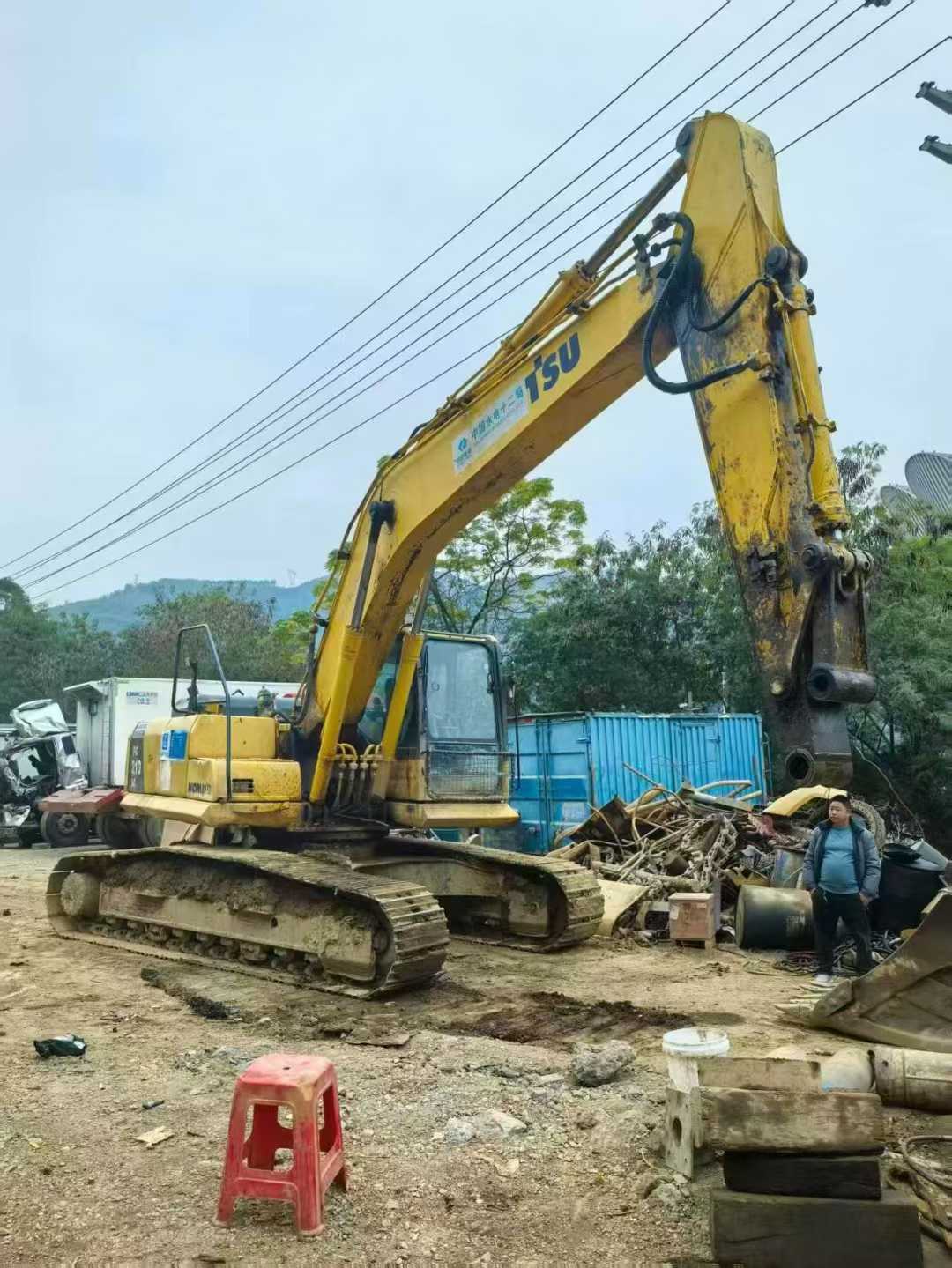 Used Komatsu PC210 Excavator 2018 Model / 3