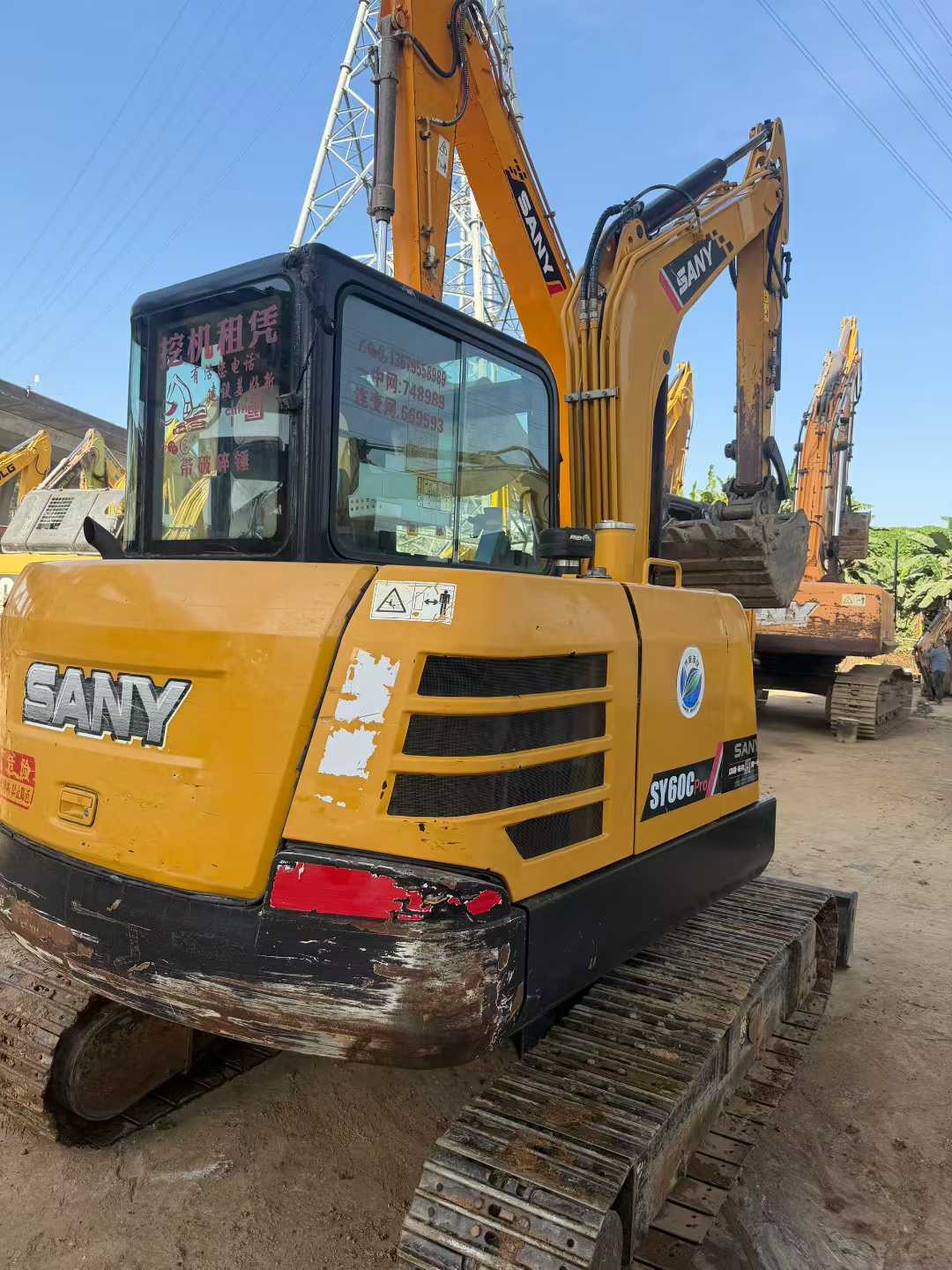 Used Sany SY60 Excavator 2016 Model / 2