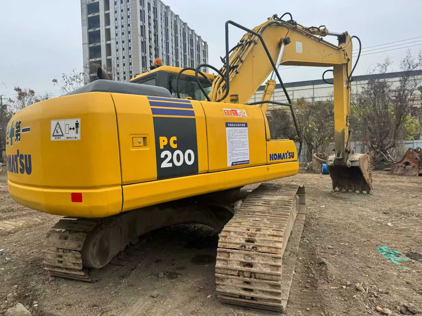 Used Komatsu PW200-7 Excavator 2016 Model / 2