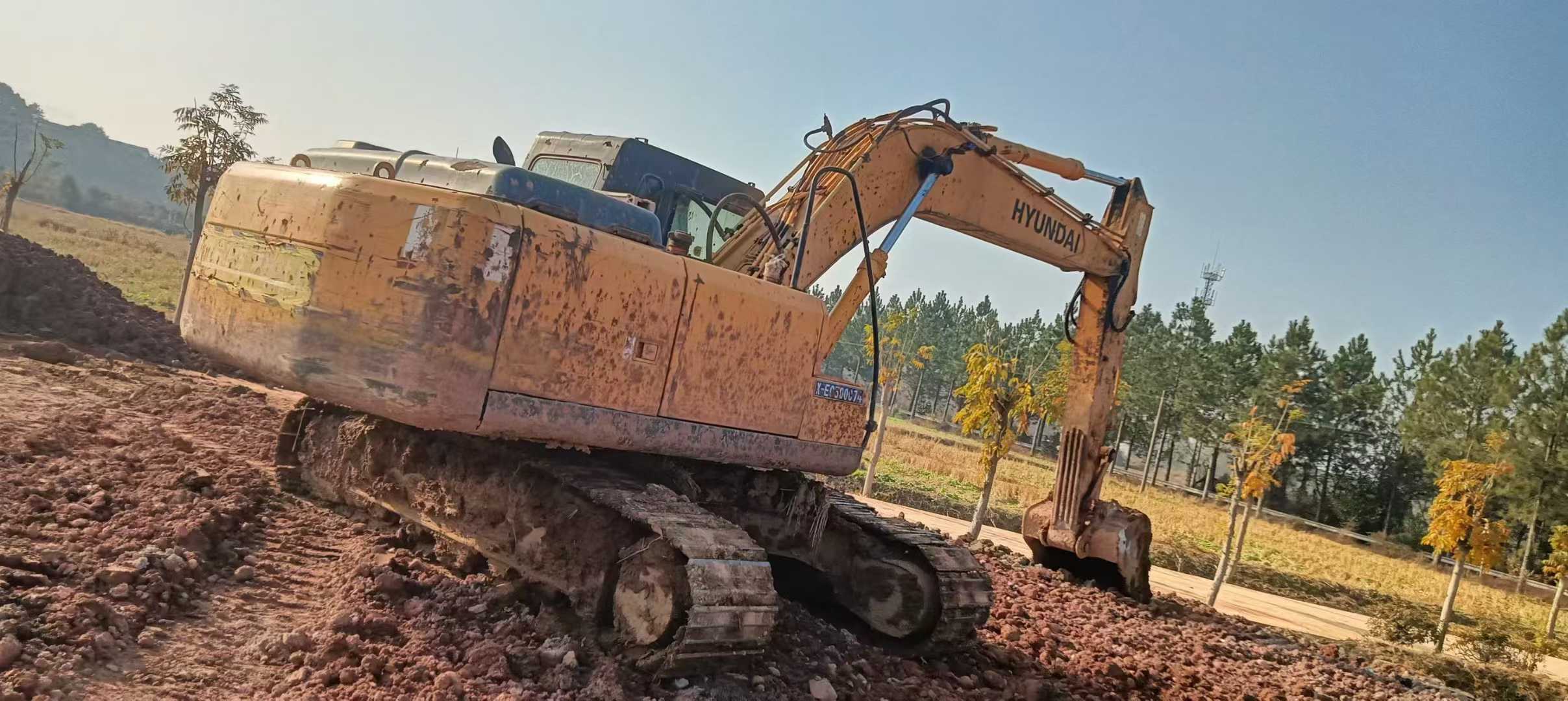 Used Hyundai R215-7C Excavator 2012 Model