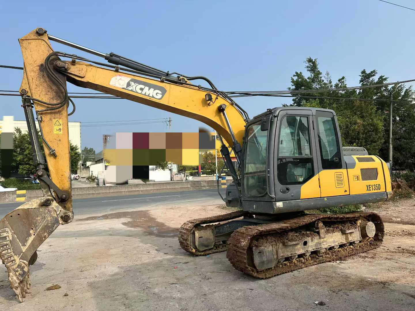 Used XCMG XE135D Excavator 2019 Model / 7