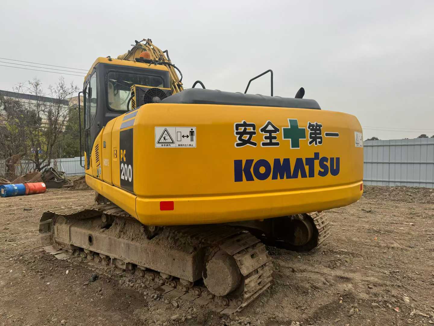 Used Komatsu PW200-7 Excavator 2016 Model / 8