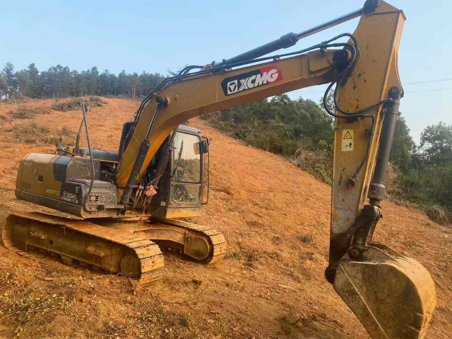 Used XCMG XE135GA Excavator 2022 Model / 6