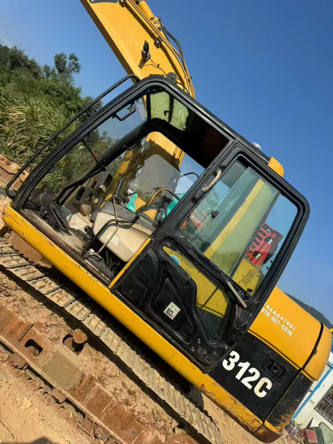 Used Caterpillar 312C Excavator 2016 Model / 3