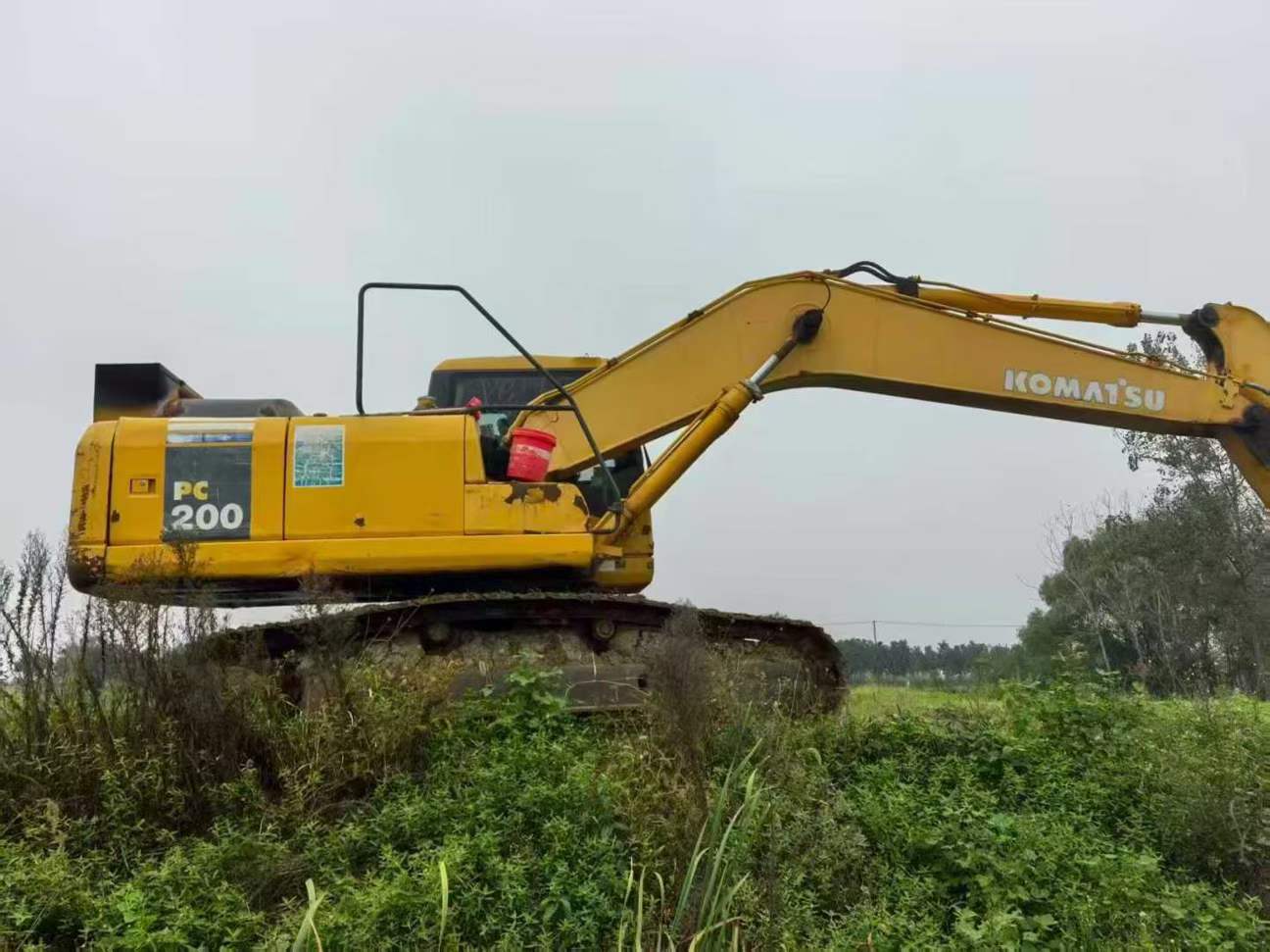 Used Komatsu PW200-7 Excavator 2007 Model / 2