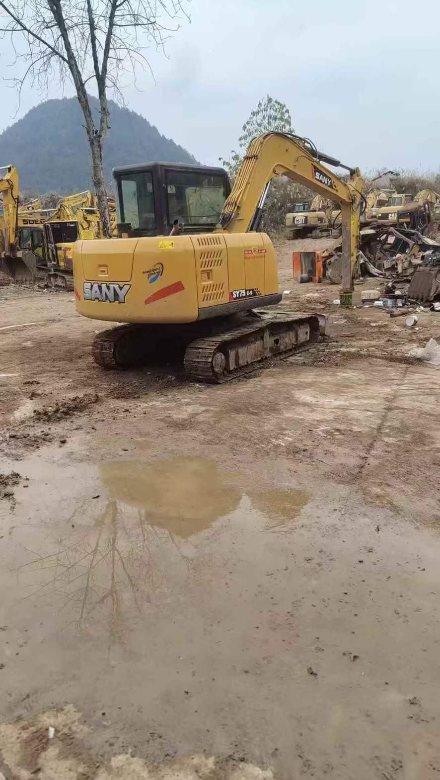 Used Sany SY65C Excavator 2016 Model