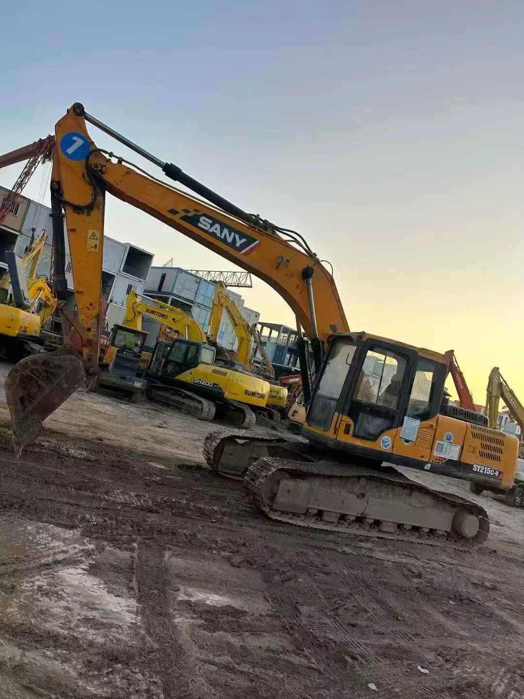 Used Sany SY215C-8S Excavator 2016 Model / 2