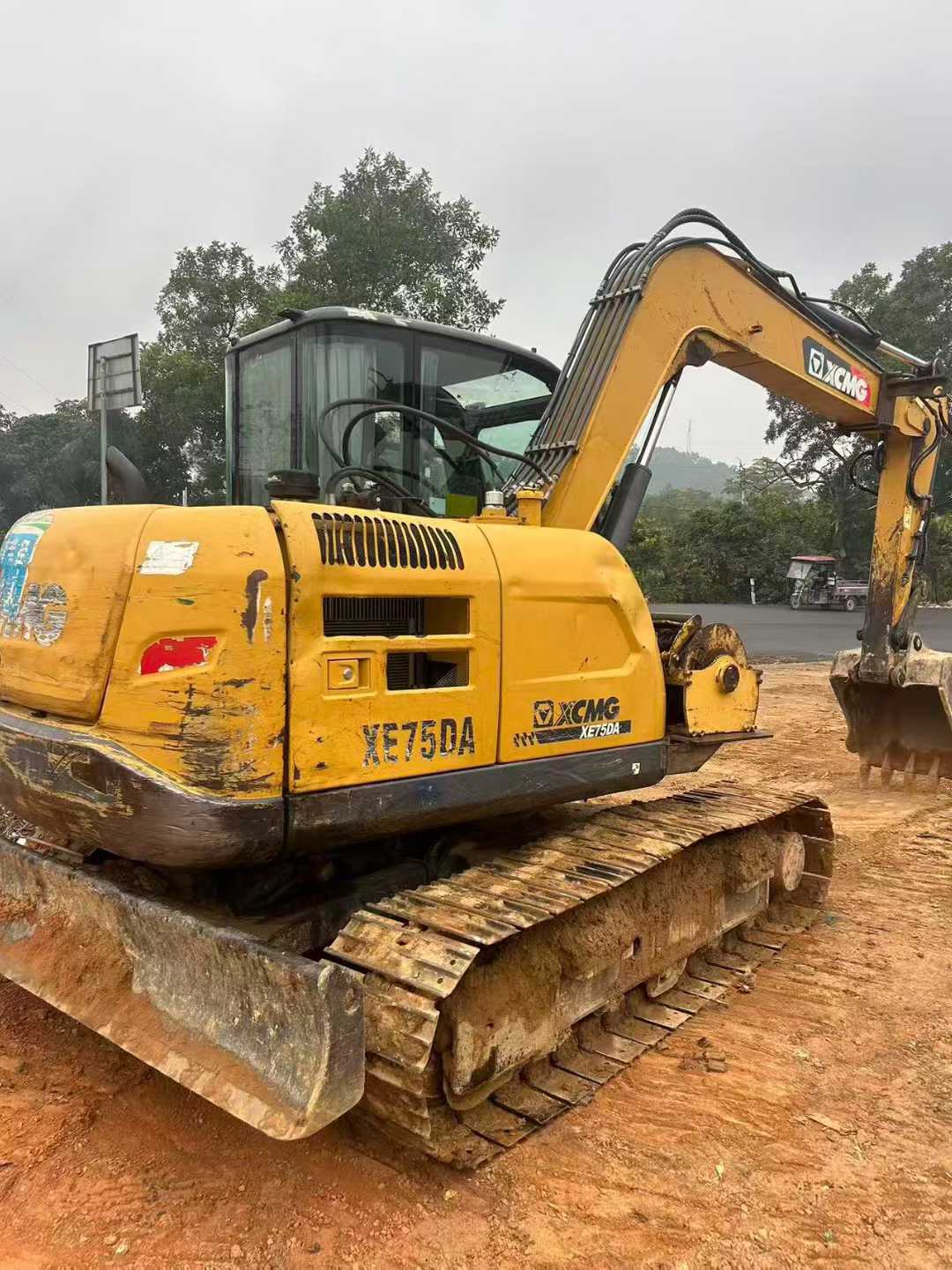 Used XCMG XE75WD Excavator 2020 Model / 2