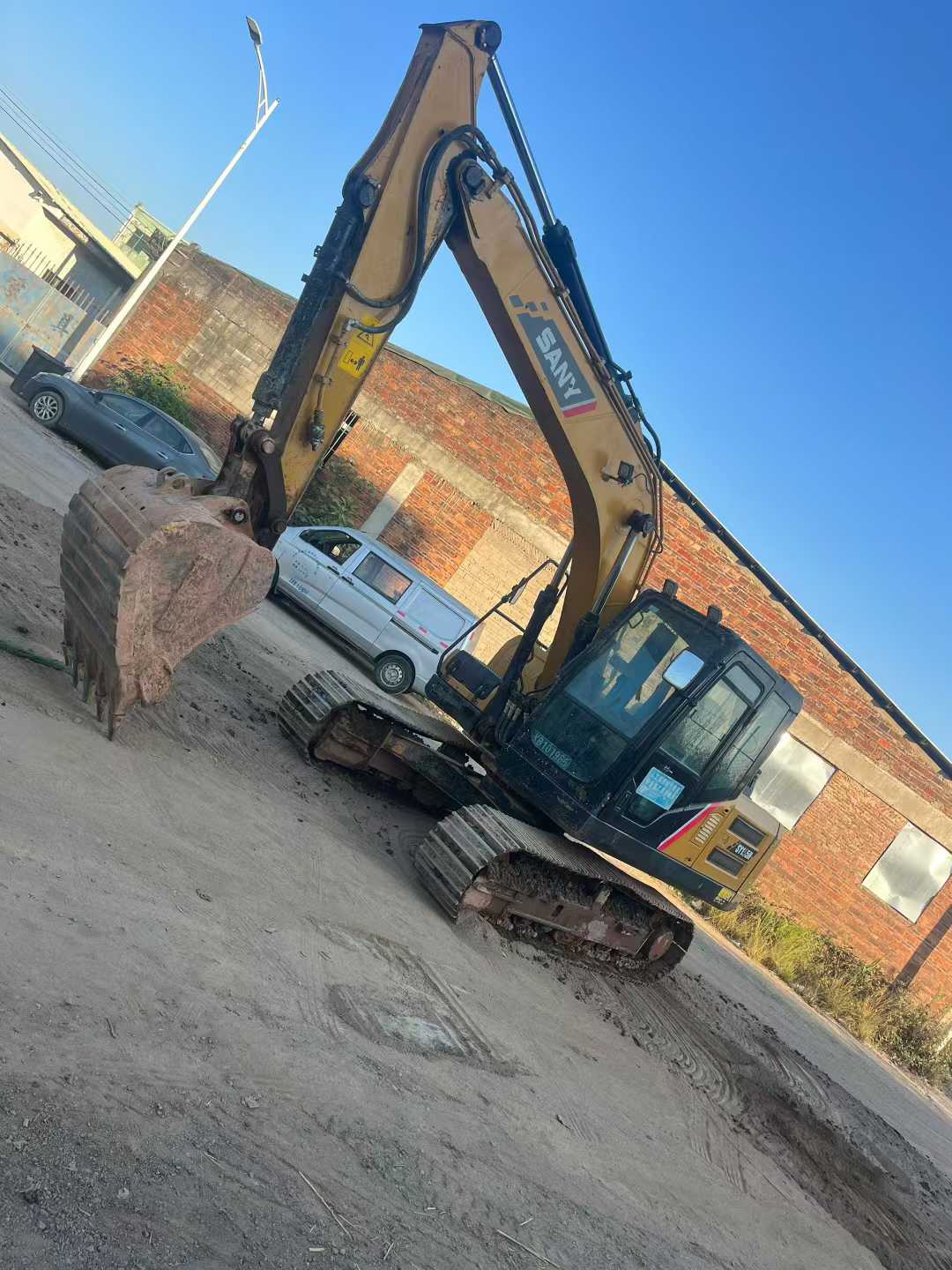 Used Sany SY135 Excavator 2021 Model / 3