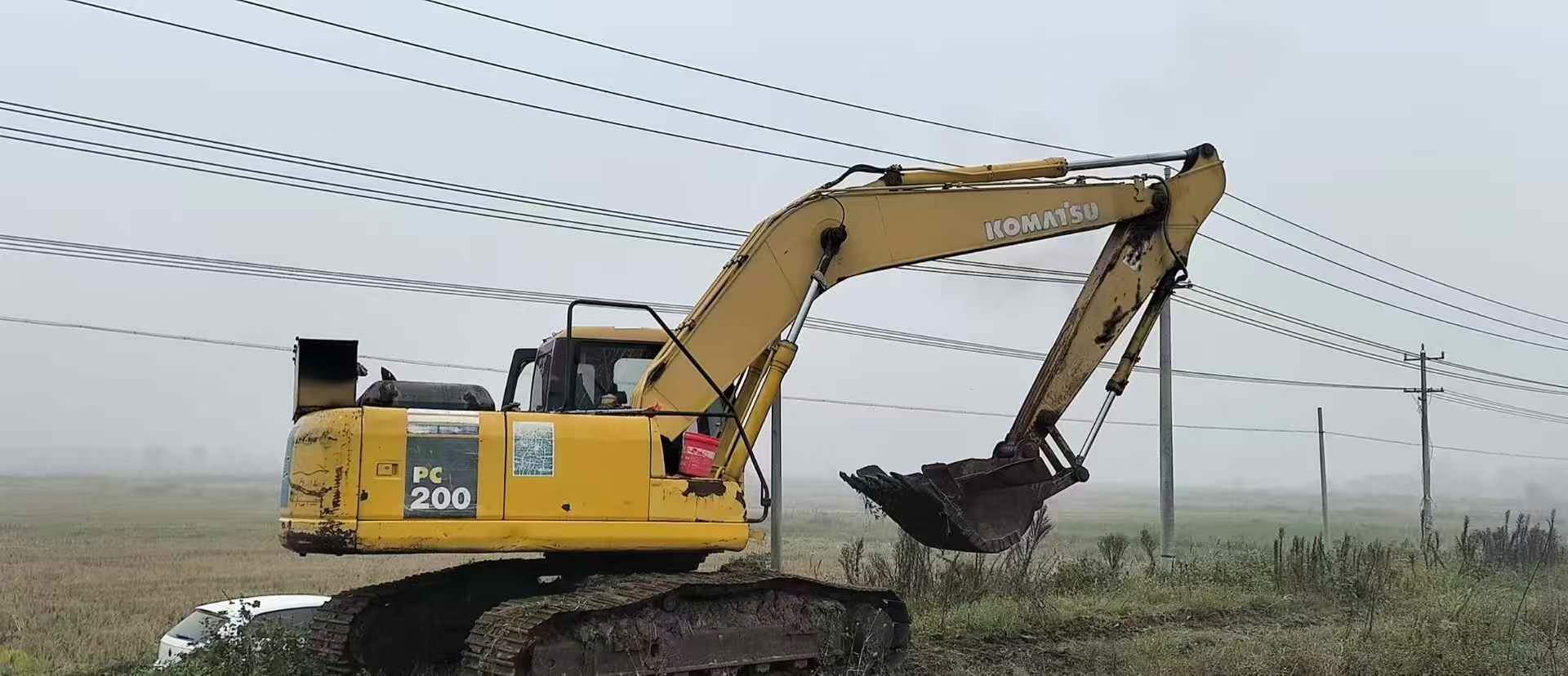 Used Komatsu PW200-7 Excavator 2007 Model