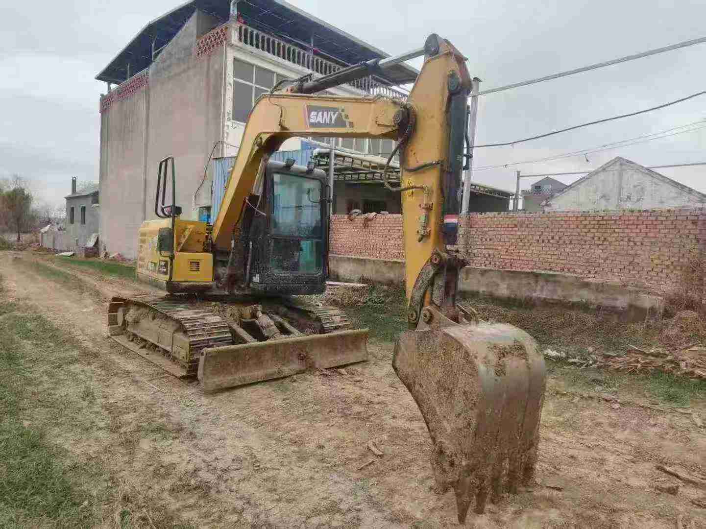 Used Sany SY75 Excavator 2022 Model