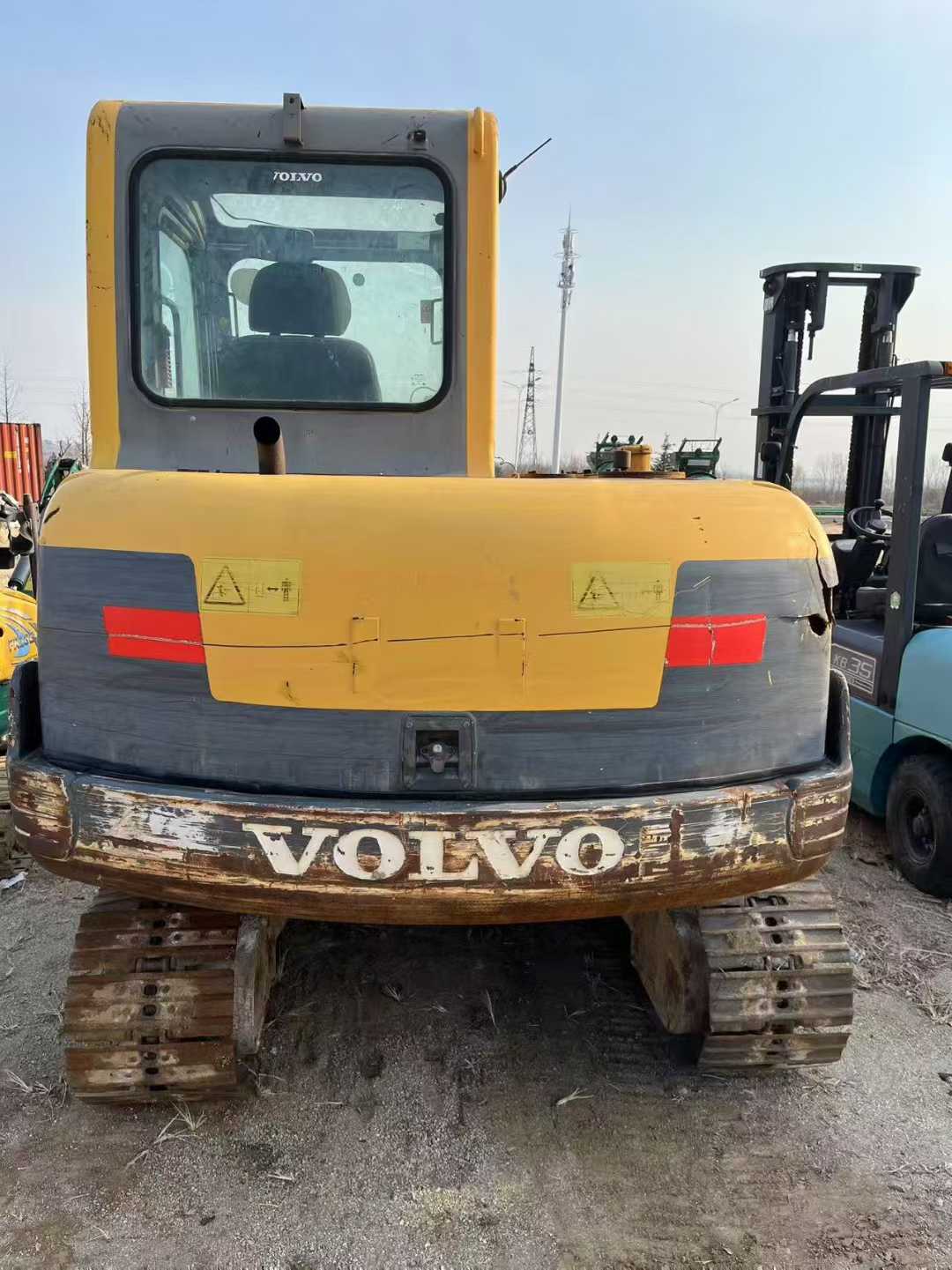 Used Volvo EW55 Excavator 2016 Model