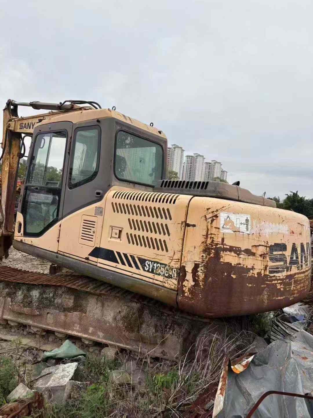 Used Sany SY135 Excavator 2016 Model