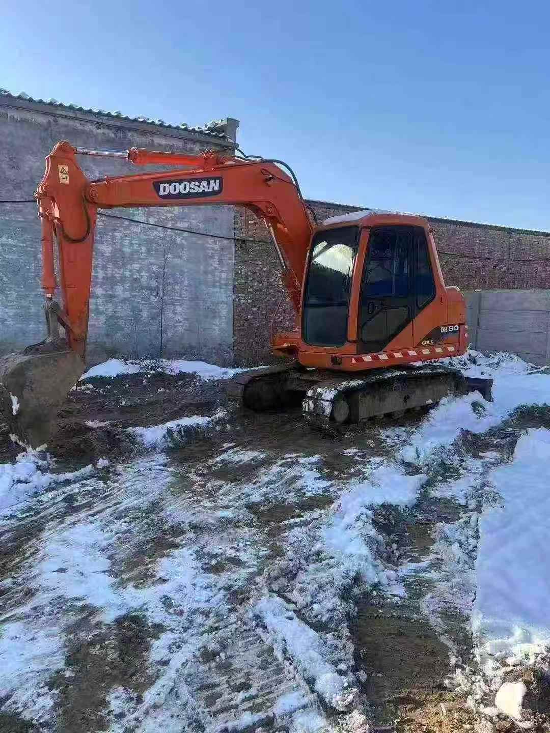 Used Doosan DX80 Excavator 2016 Model