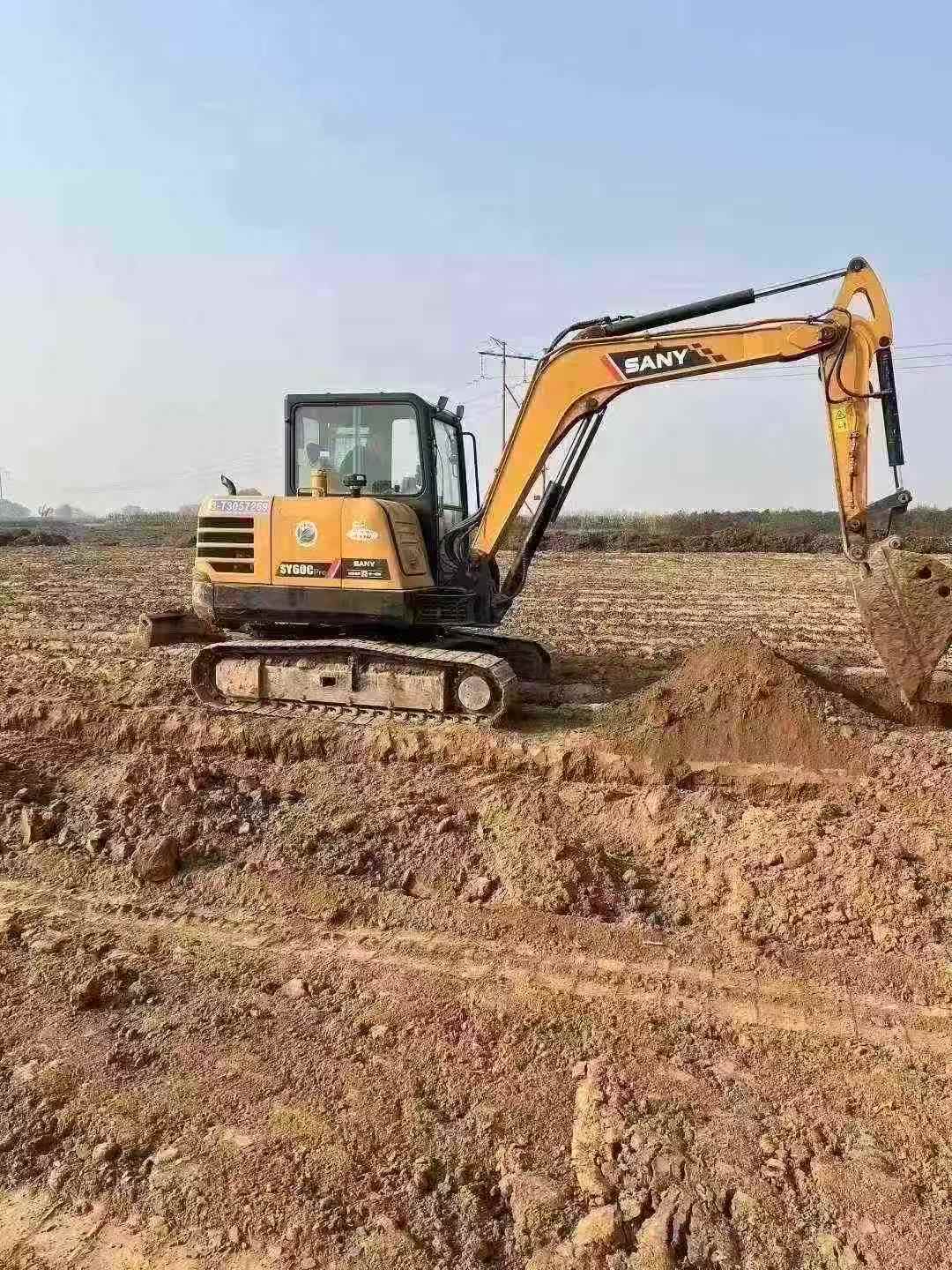 Used Sany SY55 Excavator 2022 Model / 4
