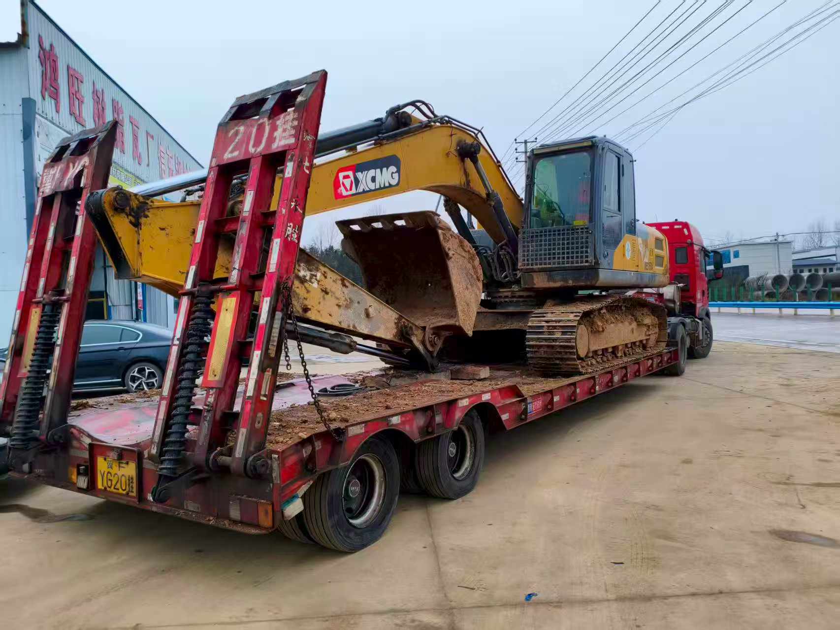 Used Sany SY75 Excavator 2021 Model / 2