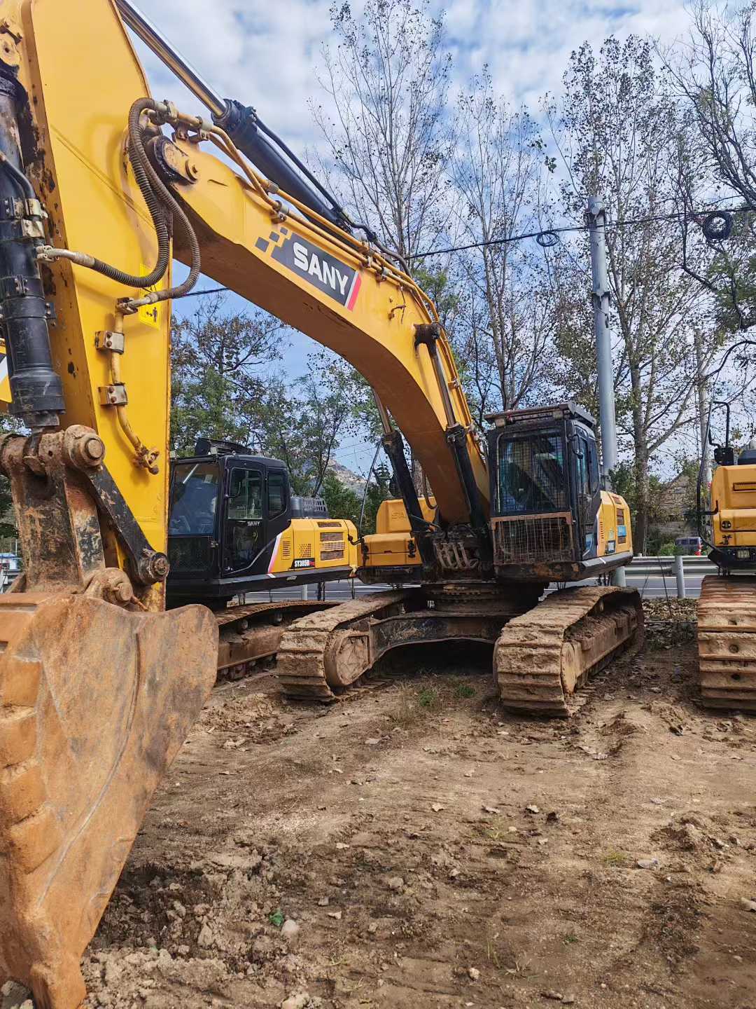 Used Sany SY75 Excavator 2020 Model