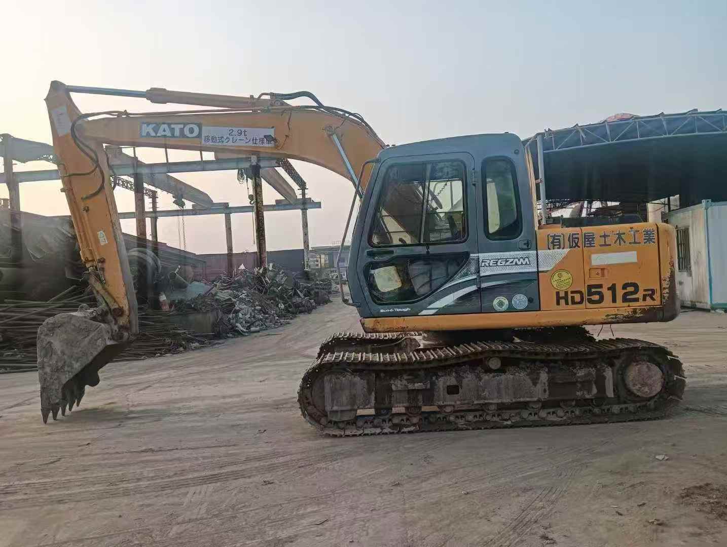 Used Kato HD512R Excavator 2016 Model