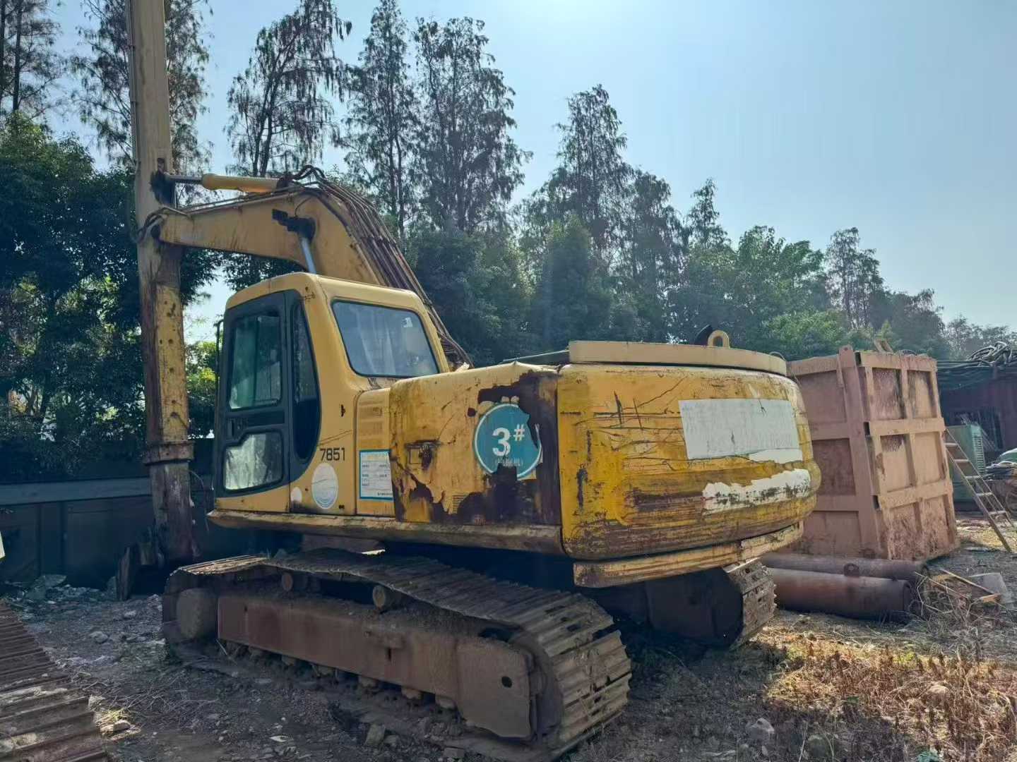 Used Komatsu PC200-6E Excavator 2016 Model / 2