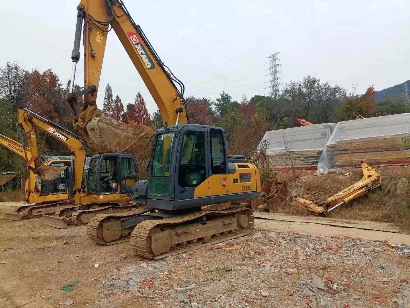 Used XCMG XE135GA Excavator 2022 Model / 2