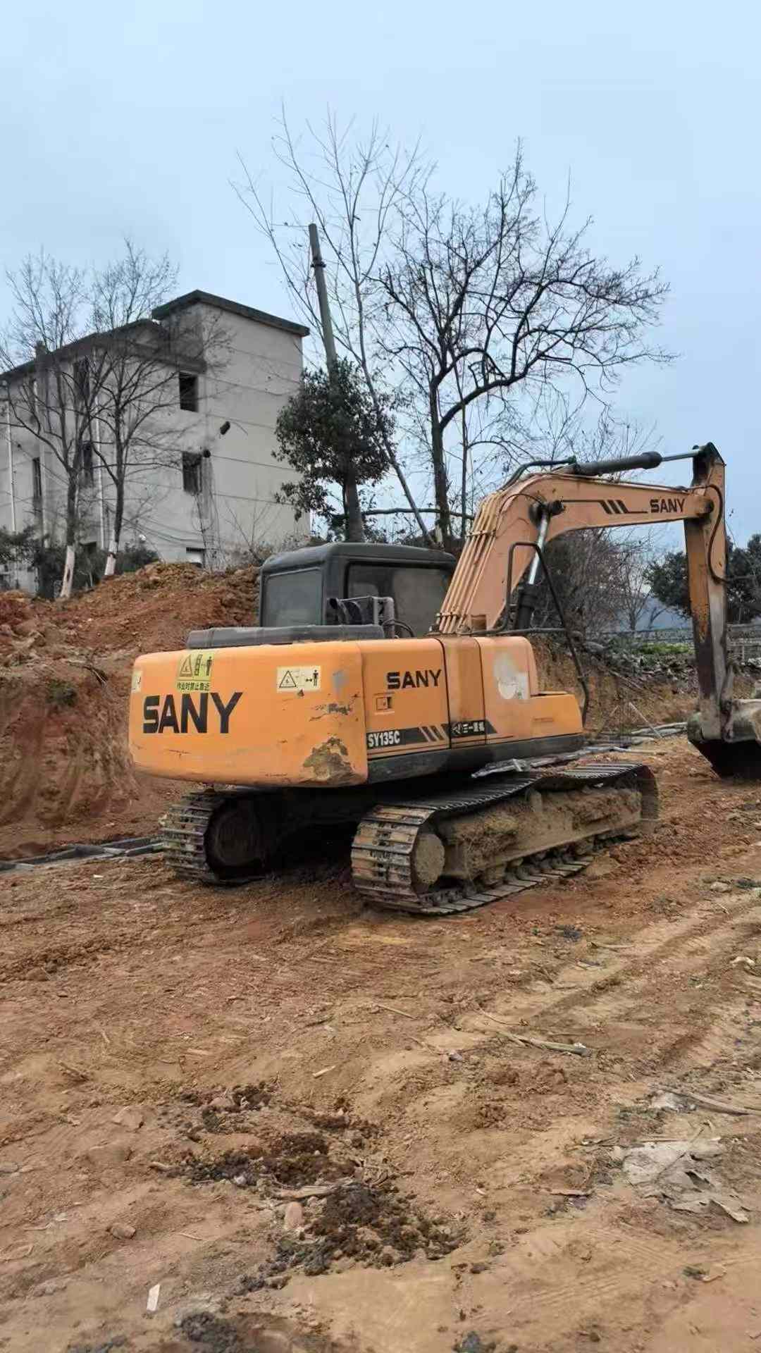 Used Sany SY135 Excavator 2014 Model / 7