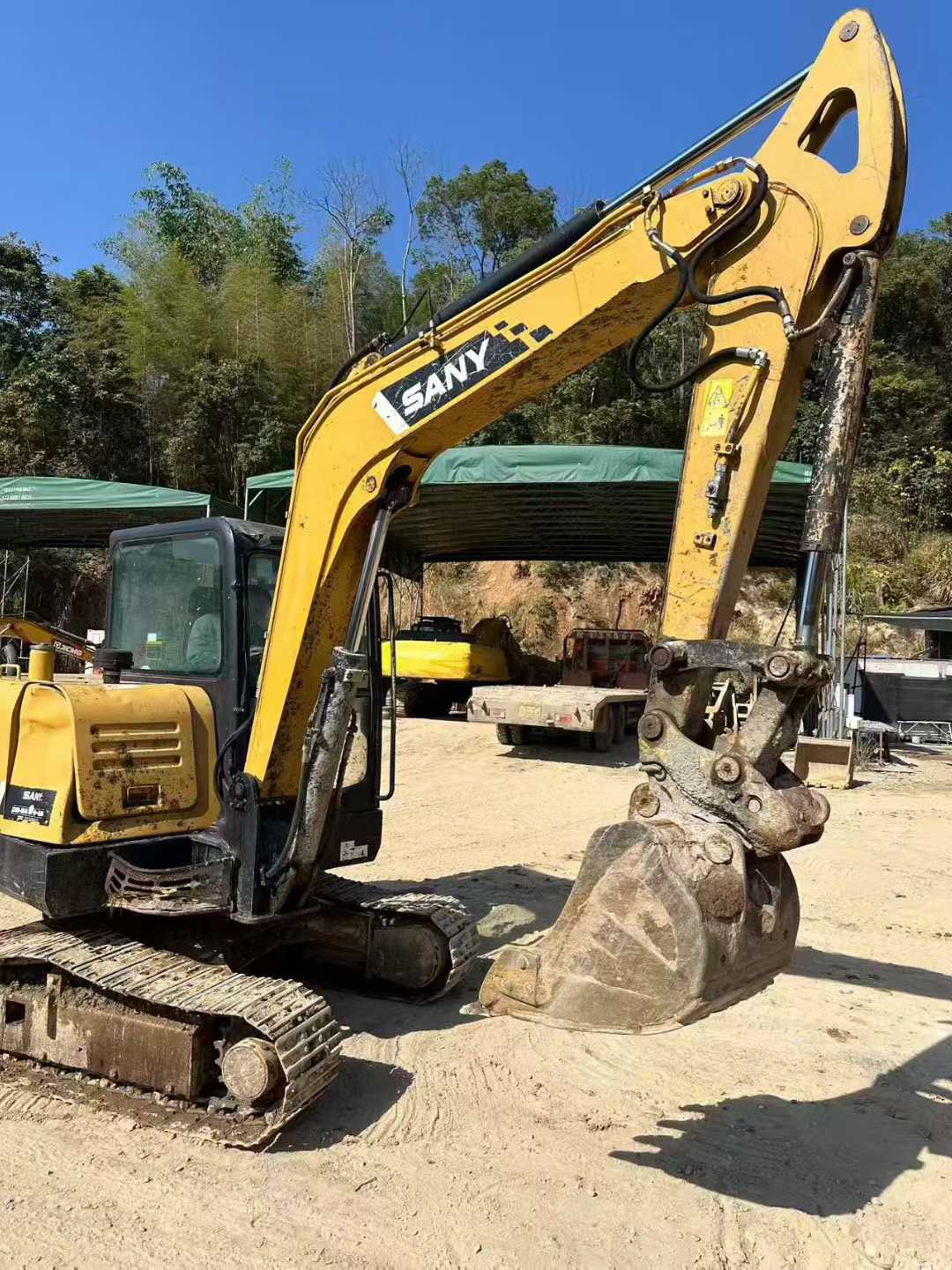 Used Sany SY55 Excavator 2017 Model / 3