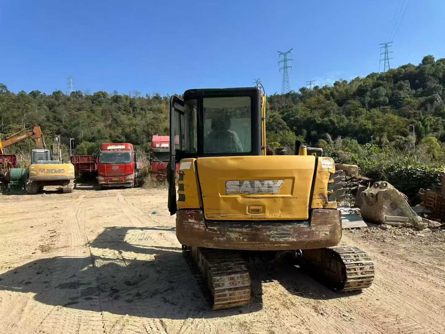Used Sany SY55 Excavator 2017 Model