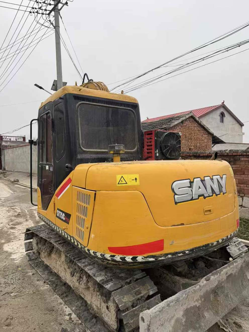 Used Sany SY75 Excavator 2016 Model
