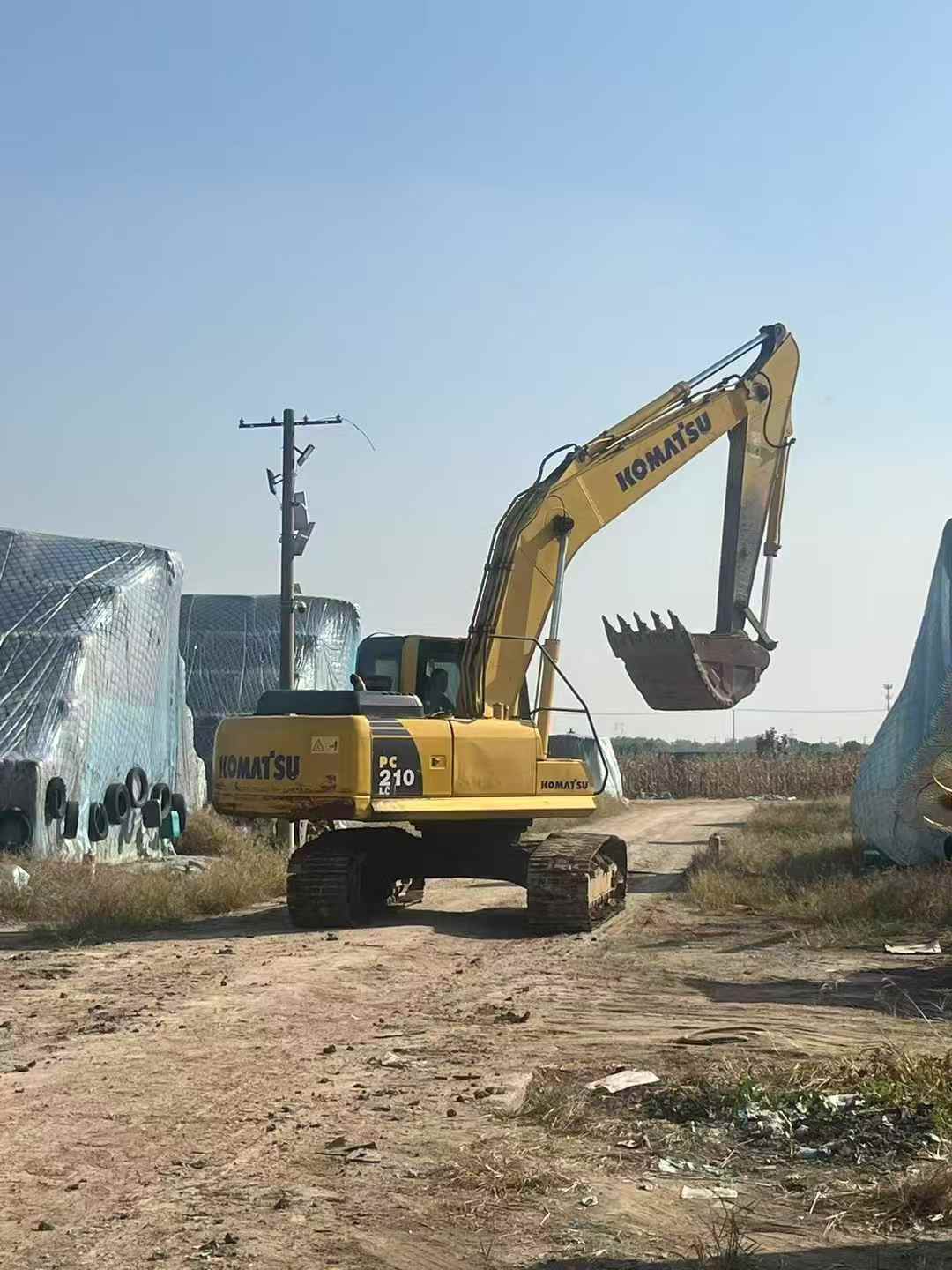 Used Komatsu PC210 Excavator 2018 Model / 6