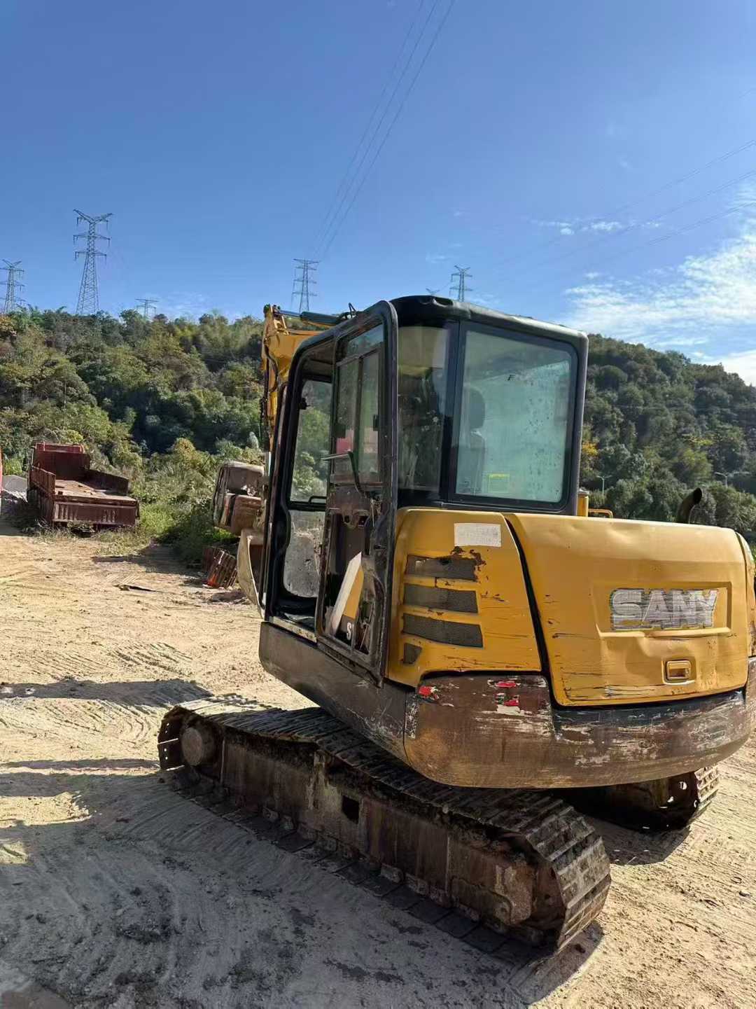 Used Sany SY55 Excavator 2017 Model / 2