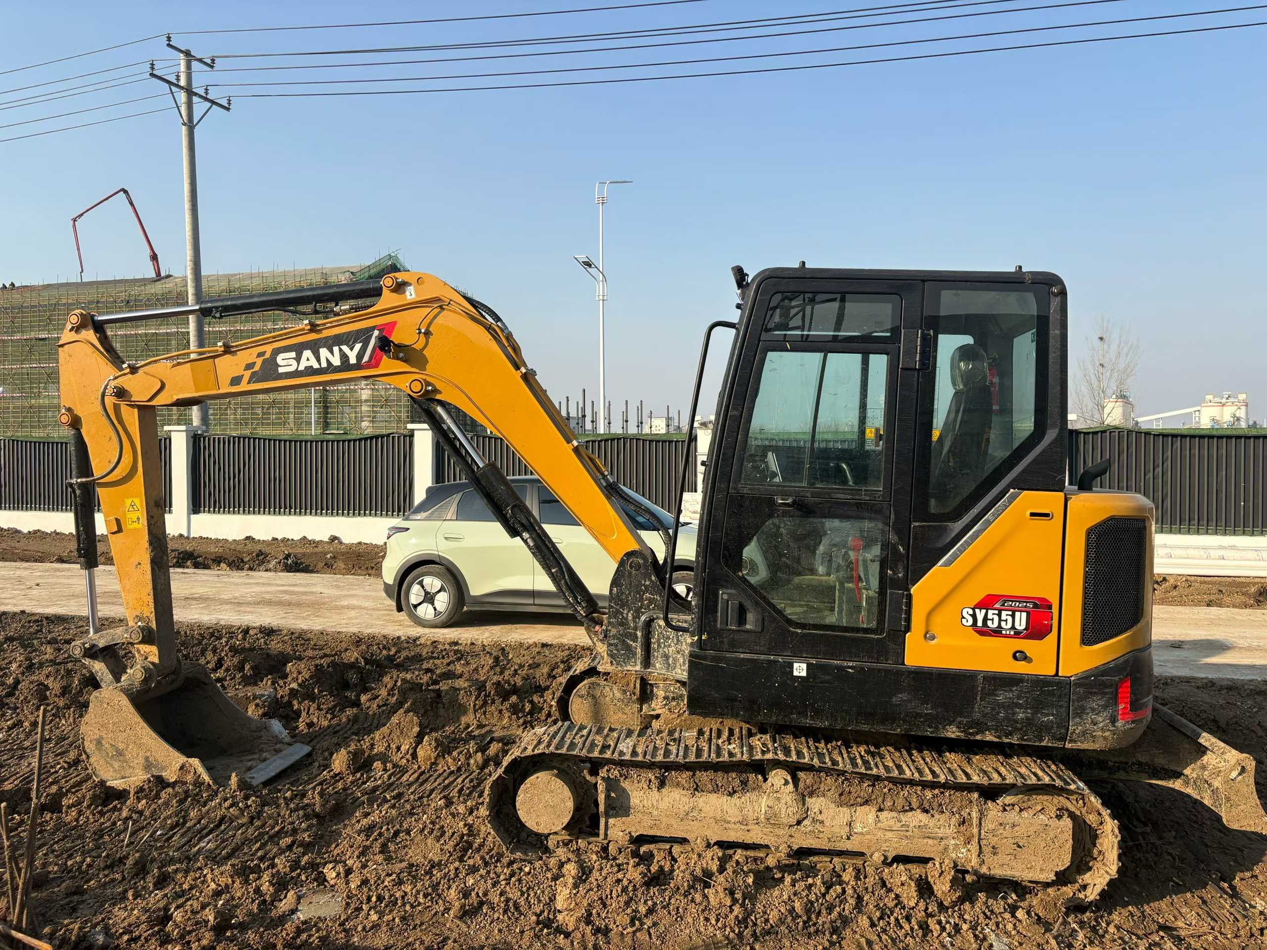 Used Sany SY55 Excavator 2025 Model / 3