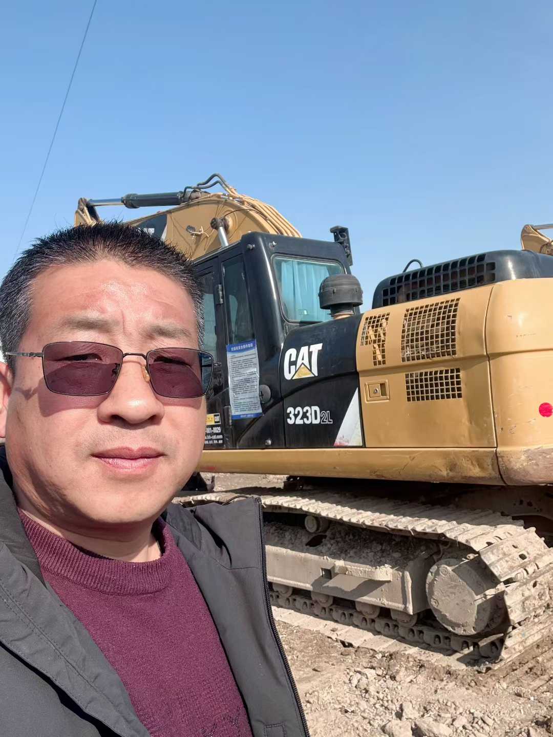 Used Caterpillar 323D2L Excavator 2017 Model / 2