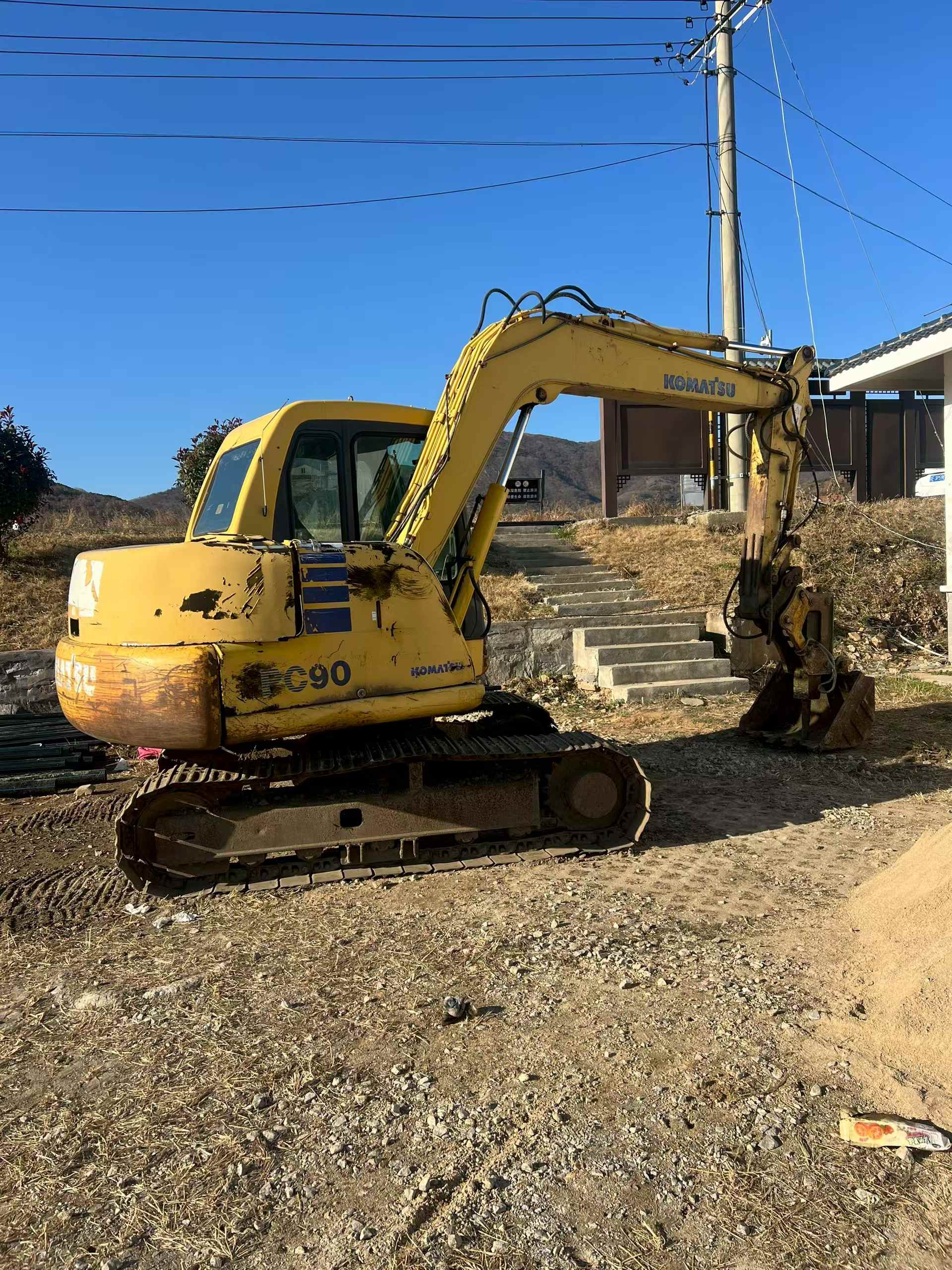 Used Komatsu PC60-7 Excavator 2010 Model / 2