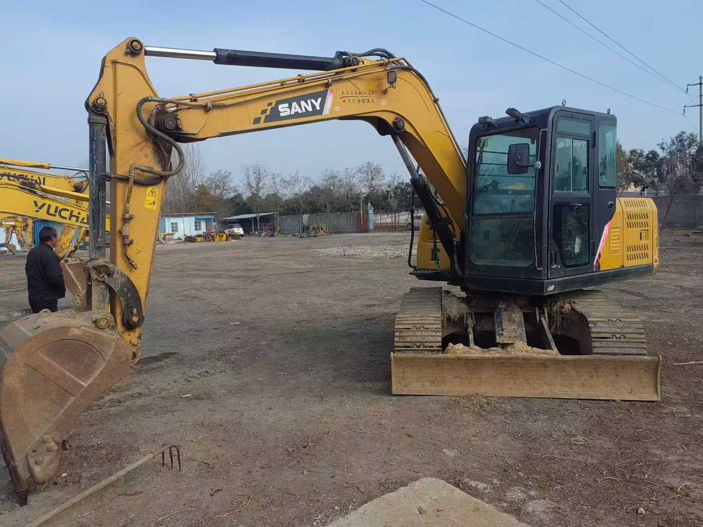 Used Sany SY95C Excavator 2019 Model / 9