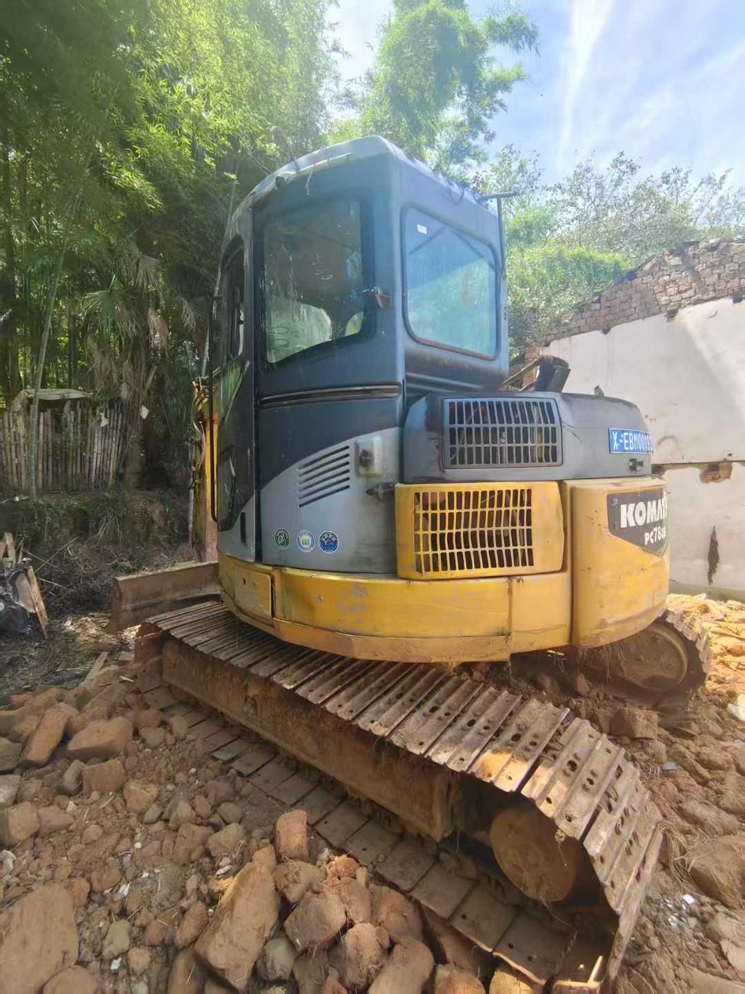 Used Komatsu PC78 Excavator 2016 Model / 2