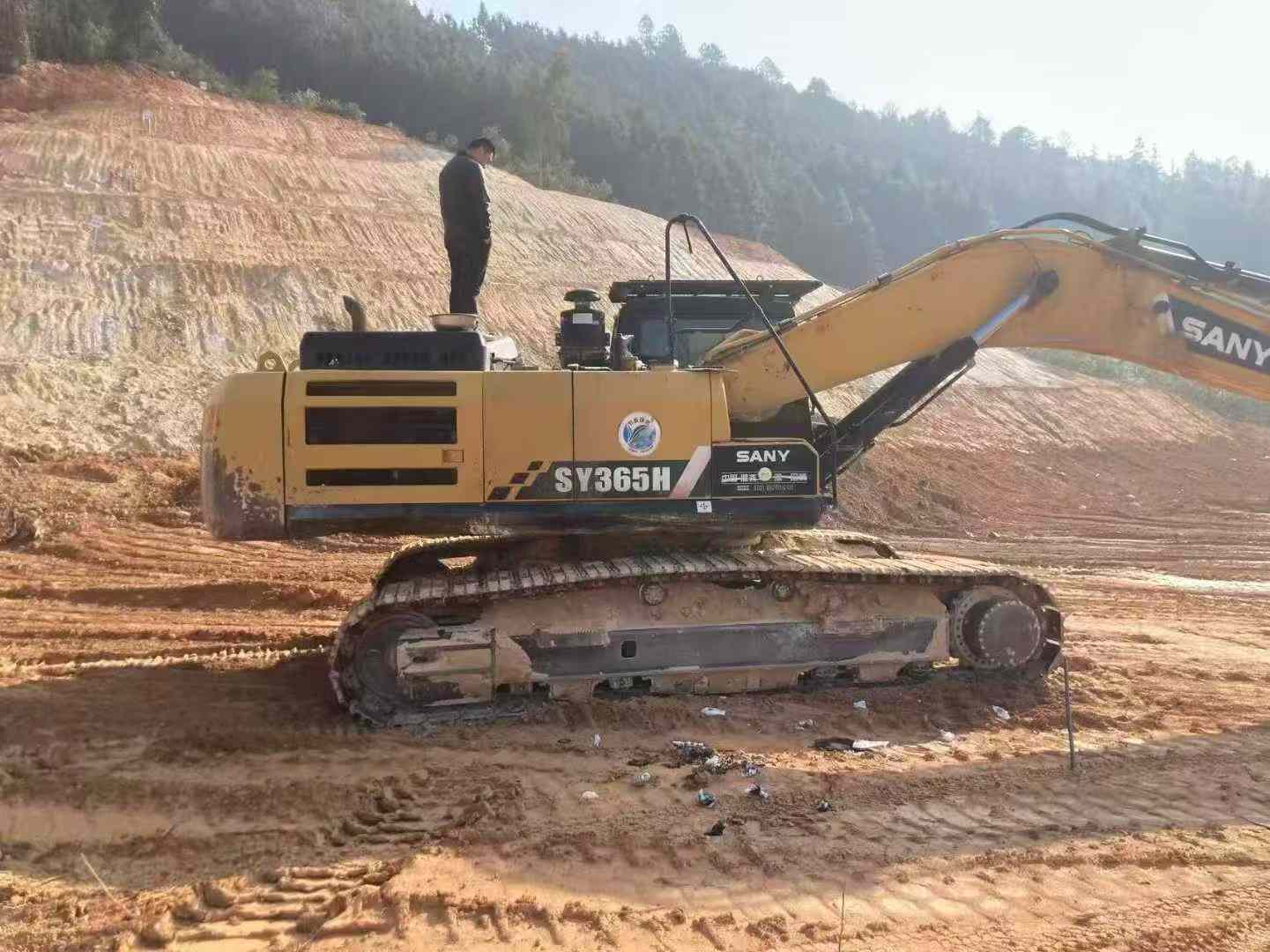 Used Sany SY365H Excavator 2017 Model / 2