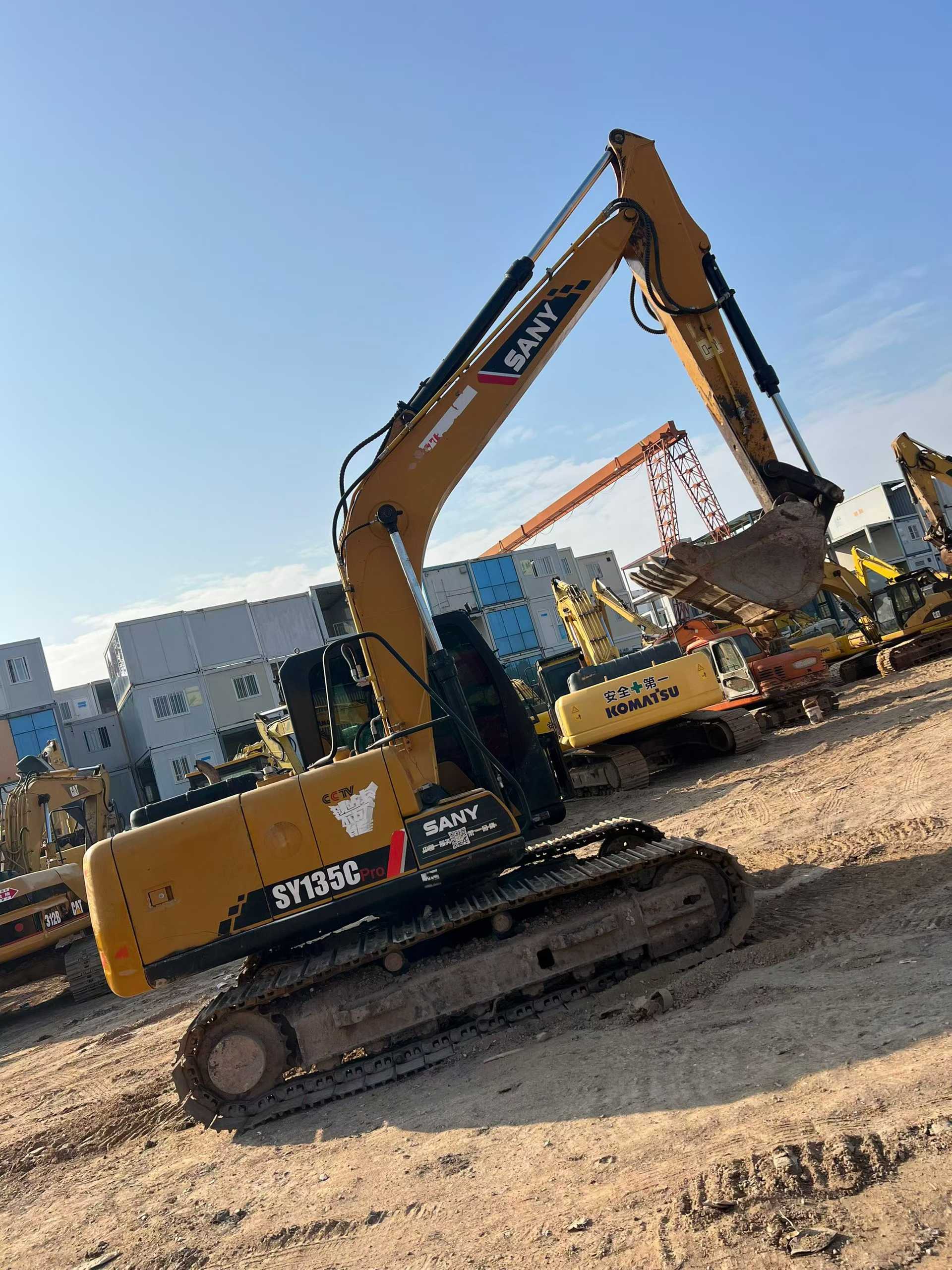 Used Sany SY135 Excavator 2016 Model / 2